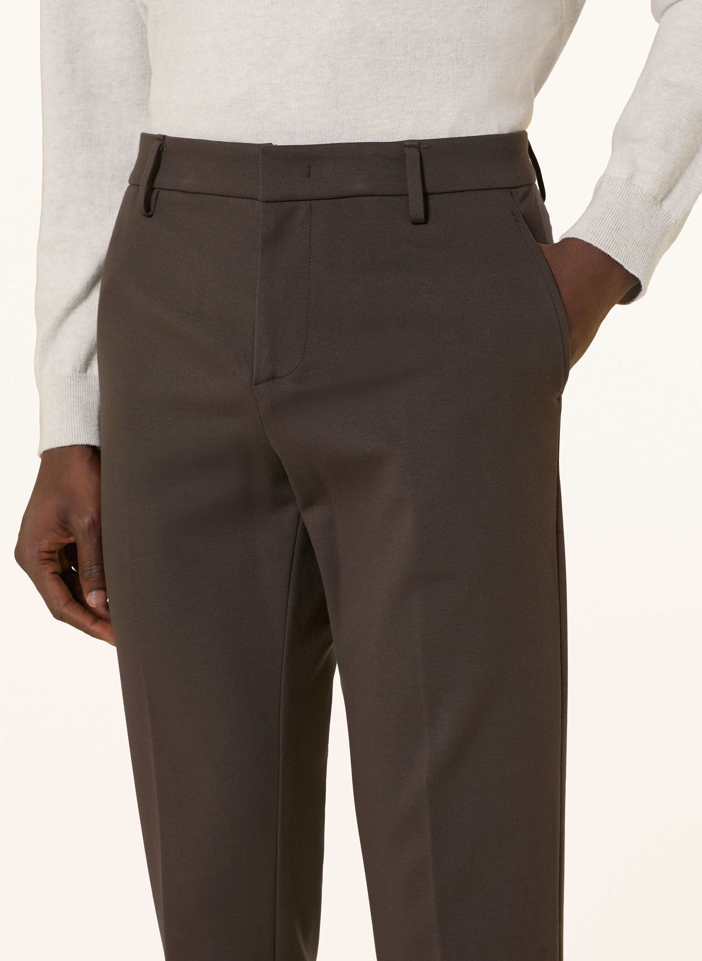 Thumbnail - Dondup Chino Gaubert Regular Fit braun
