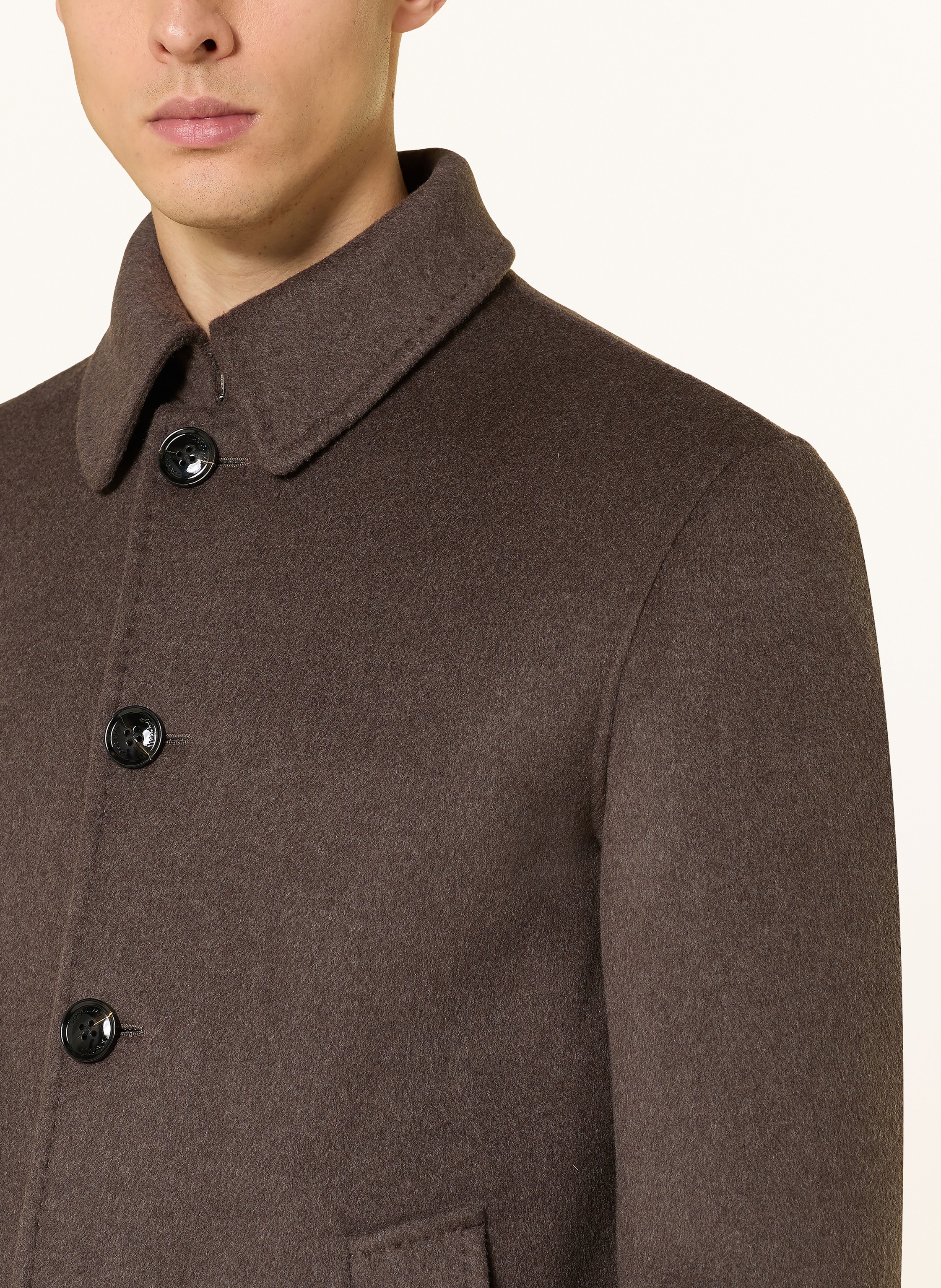 Thumbnail - Windsor. Wollmantel Dopo braun