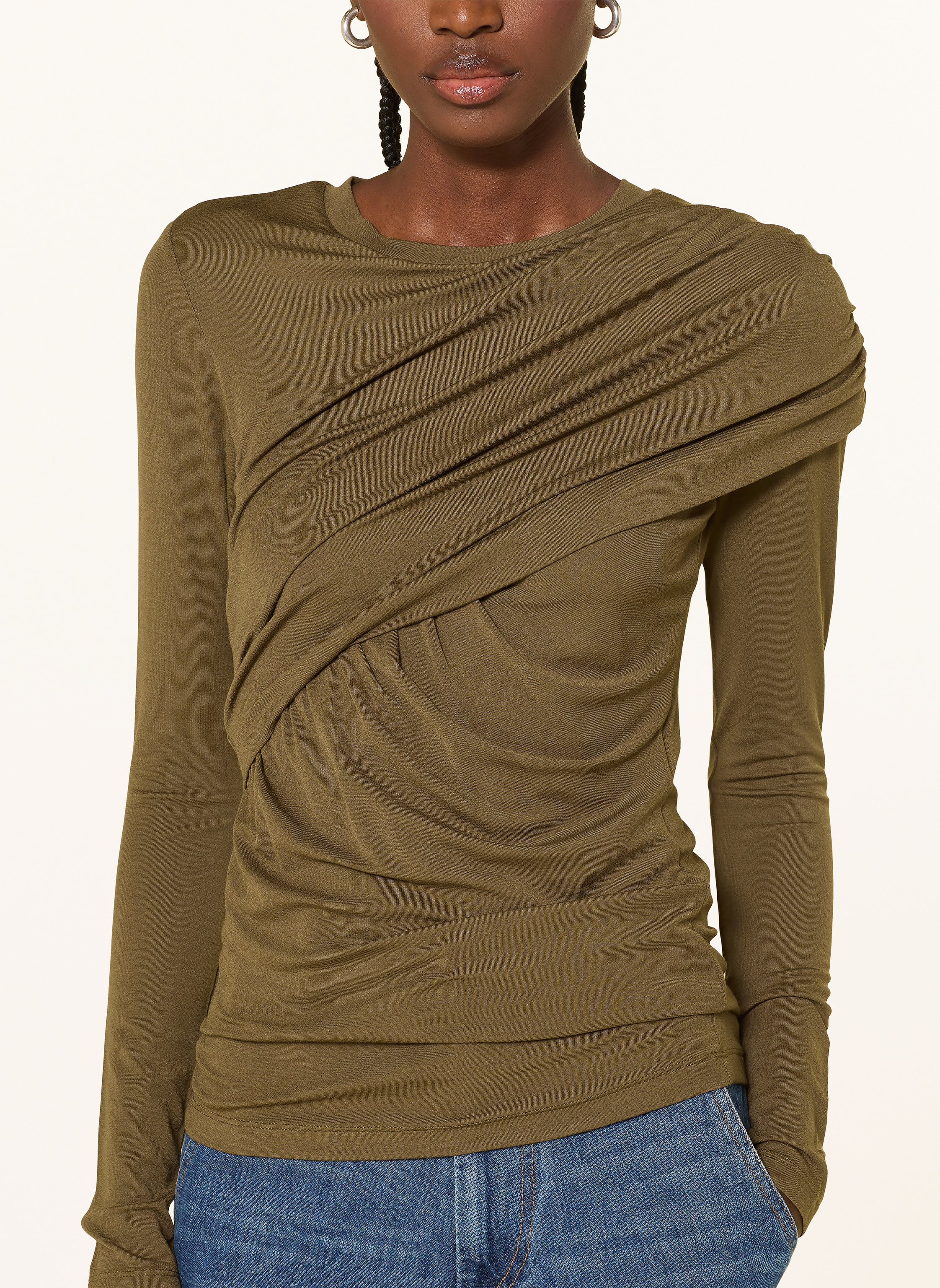 Thumbnail - Marant Étoile Longsleeve Dressi gruen