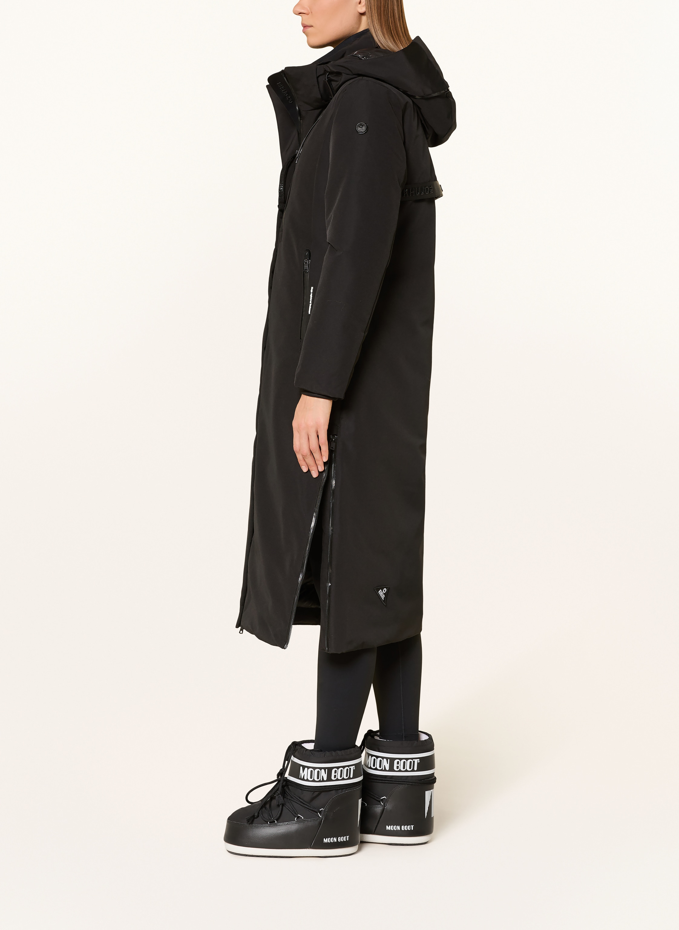 Thumbnail - Khujo Parka lofi2 Mit Abnehmbarer Kapuze schwarz