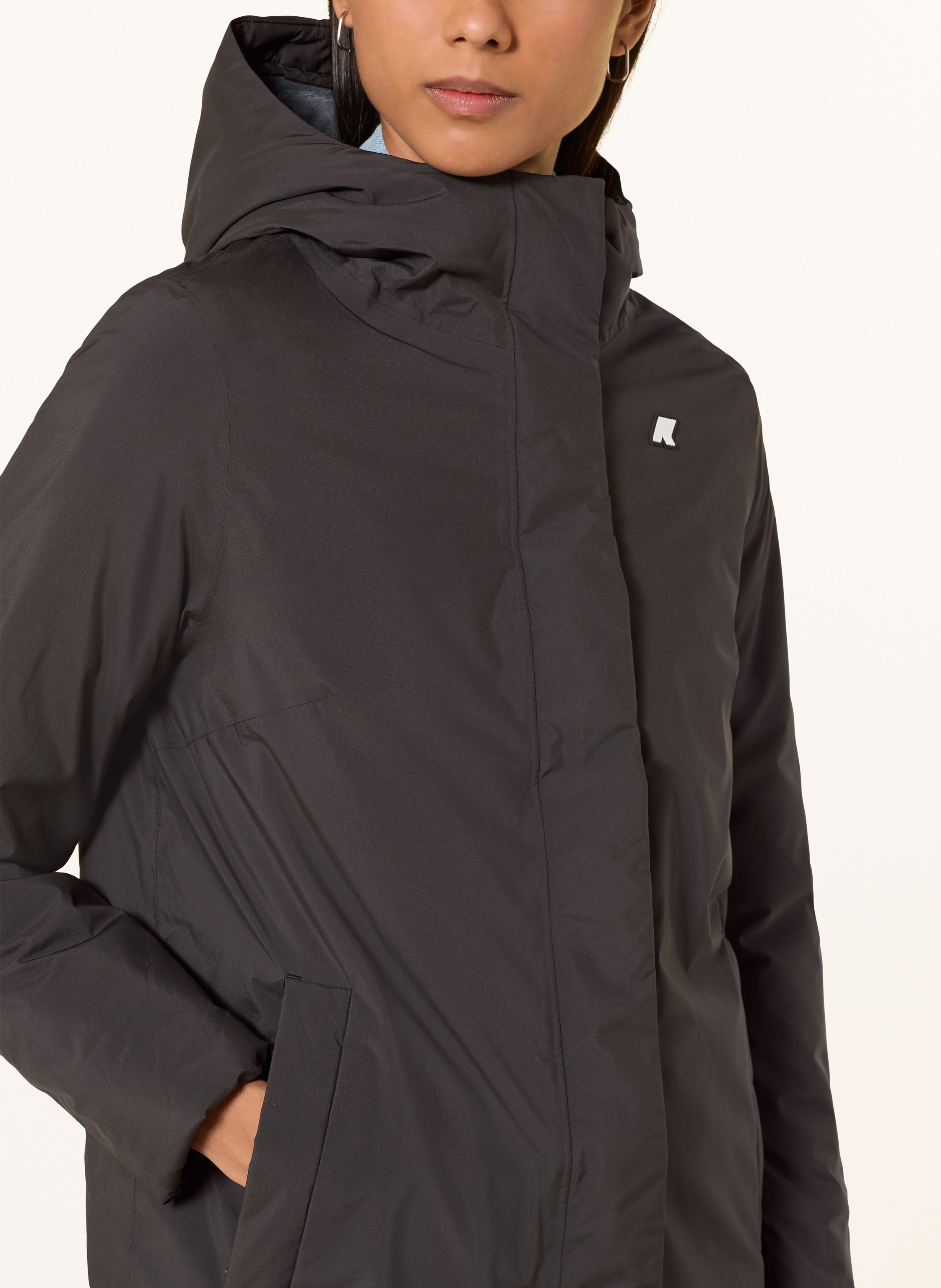 Thumbnail - K-Way Parka Sophie schwarz