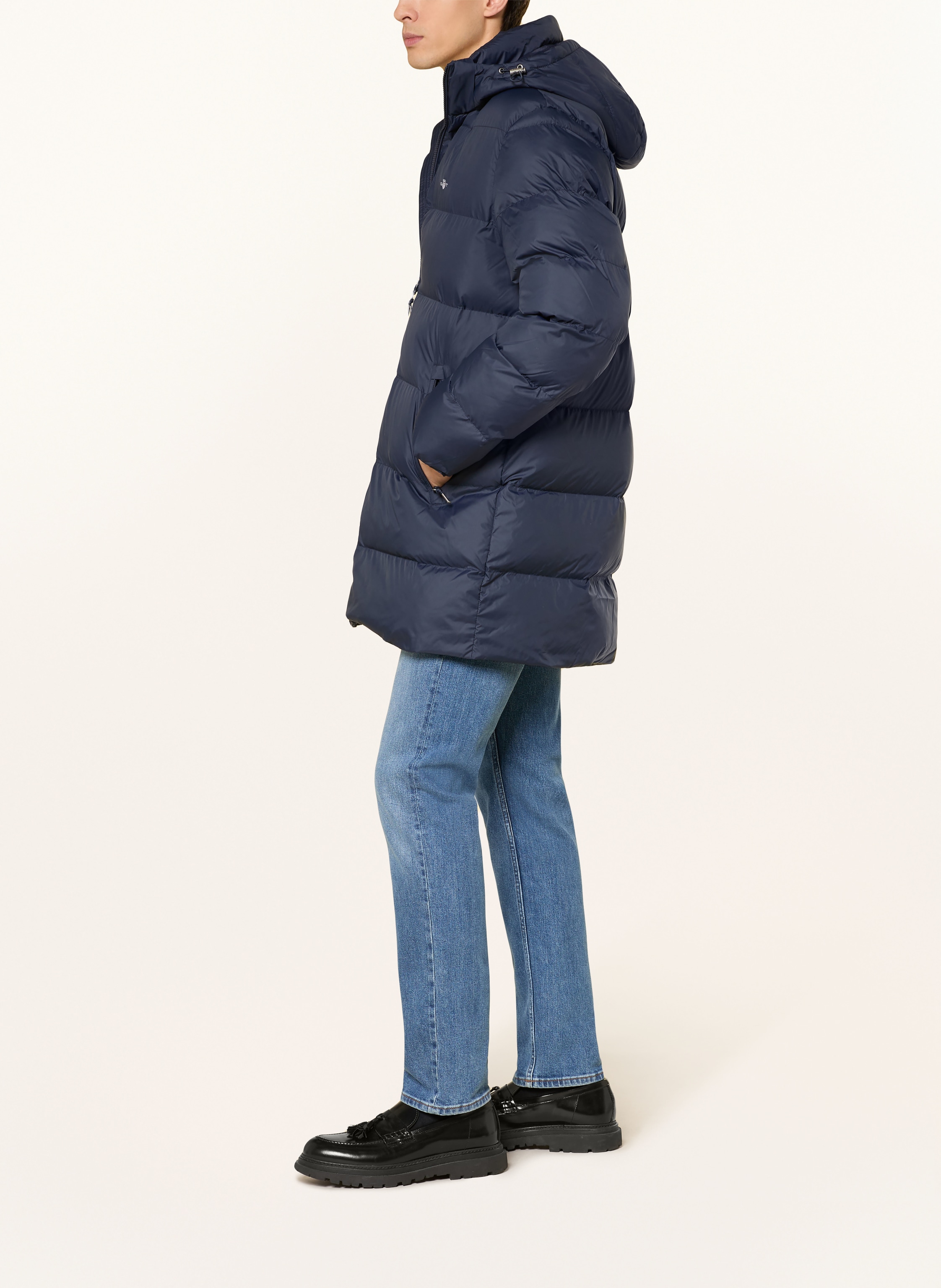 Thumbnail - Gant Steppjacke blau