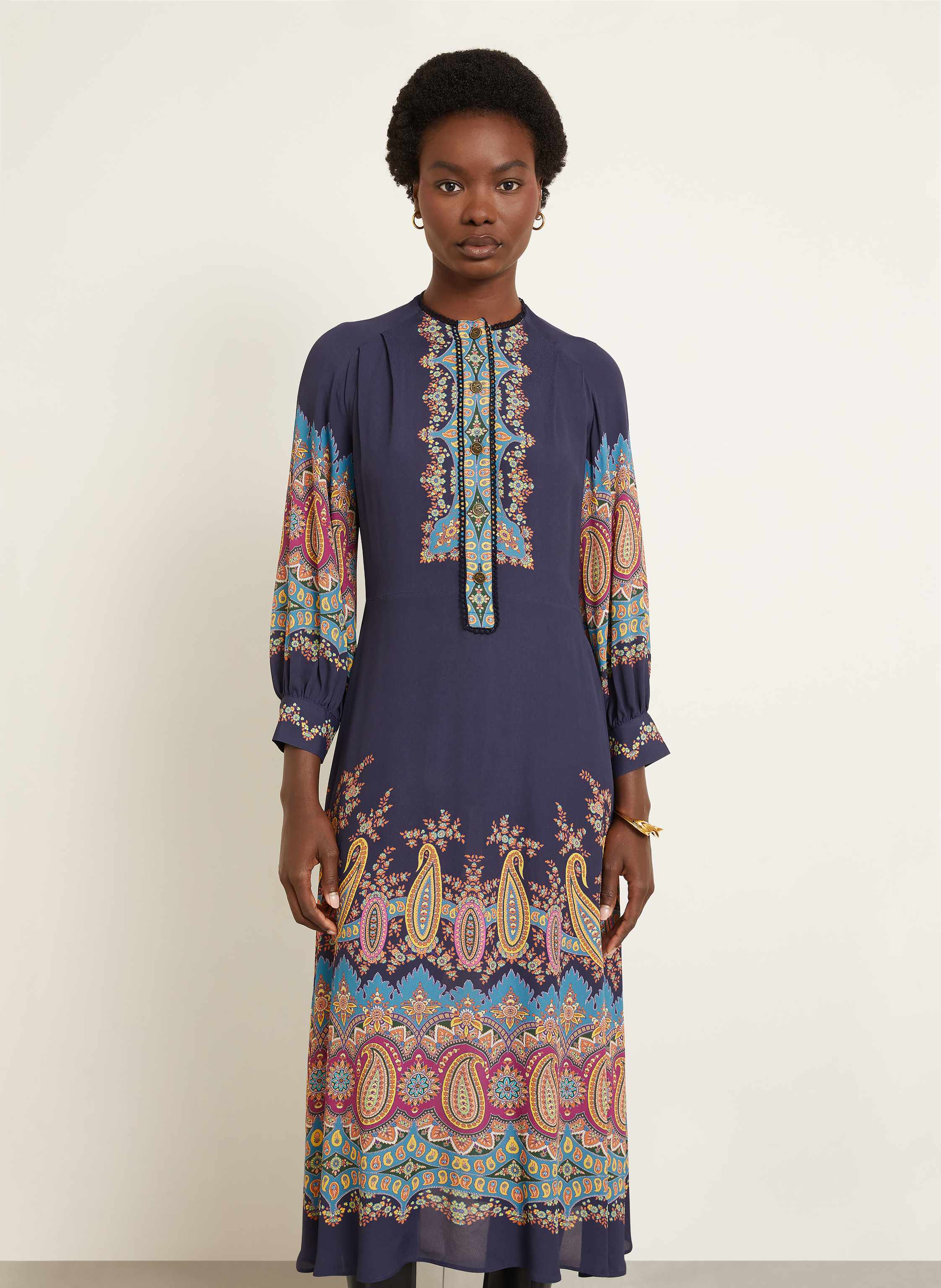 Thumbnail - Etro Kleid blau