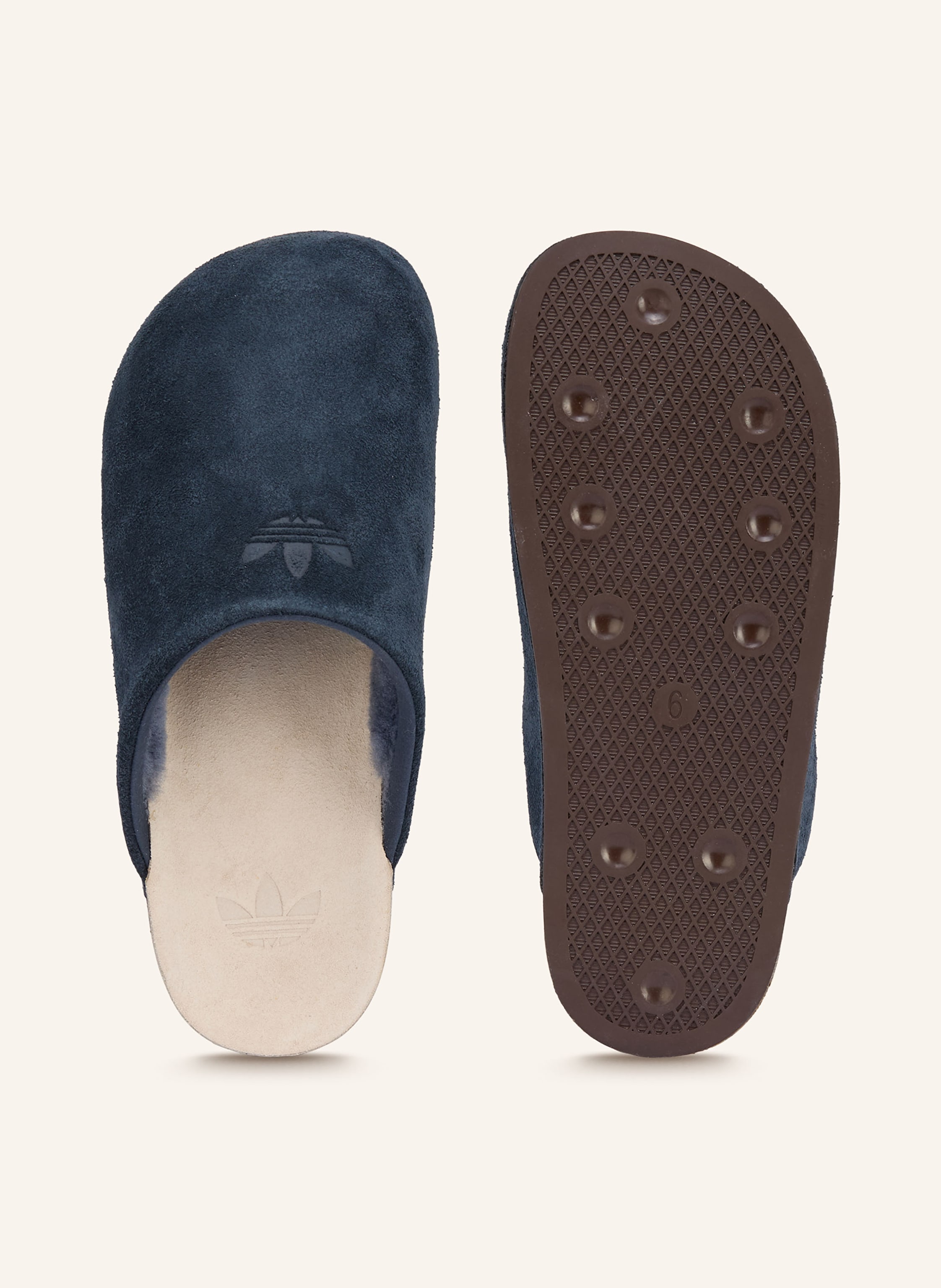 Thumbnail - Adidas Originals Pantoletten Adimule blau