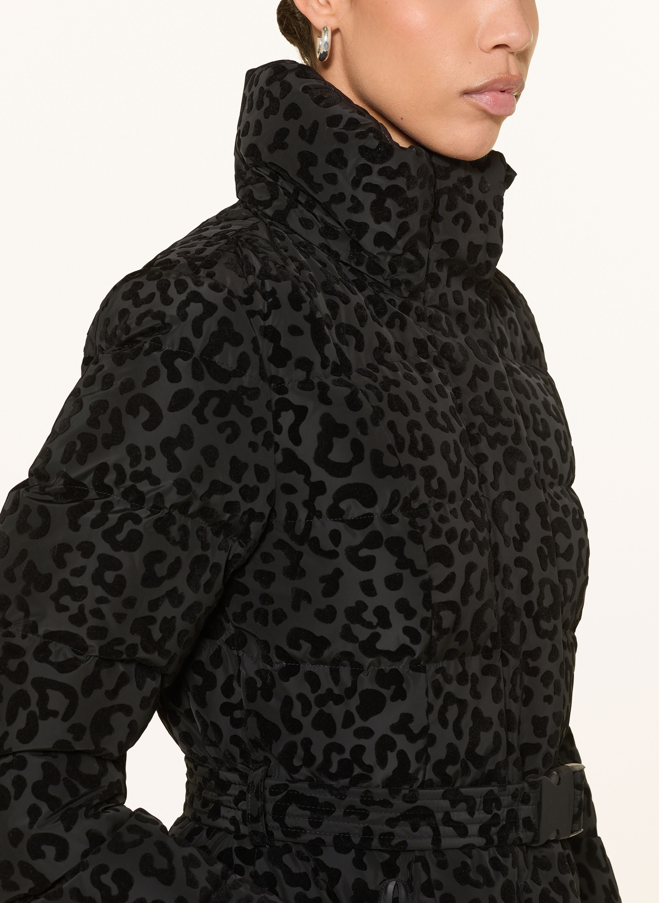 Thumbnail - Mackage Daunenmantel Mit Abnehmbarer Kapuze schwarz