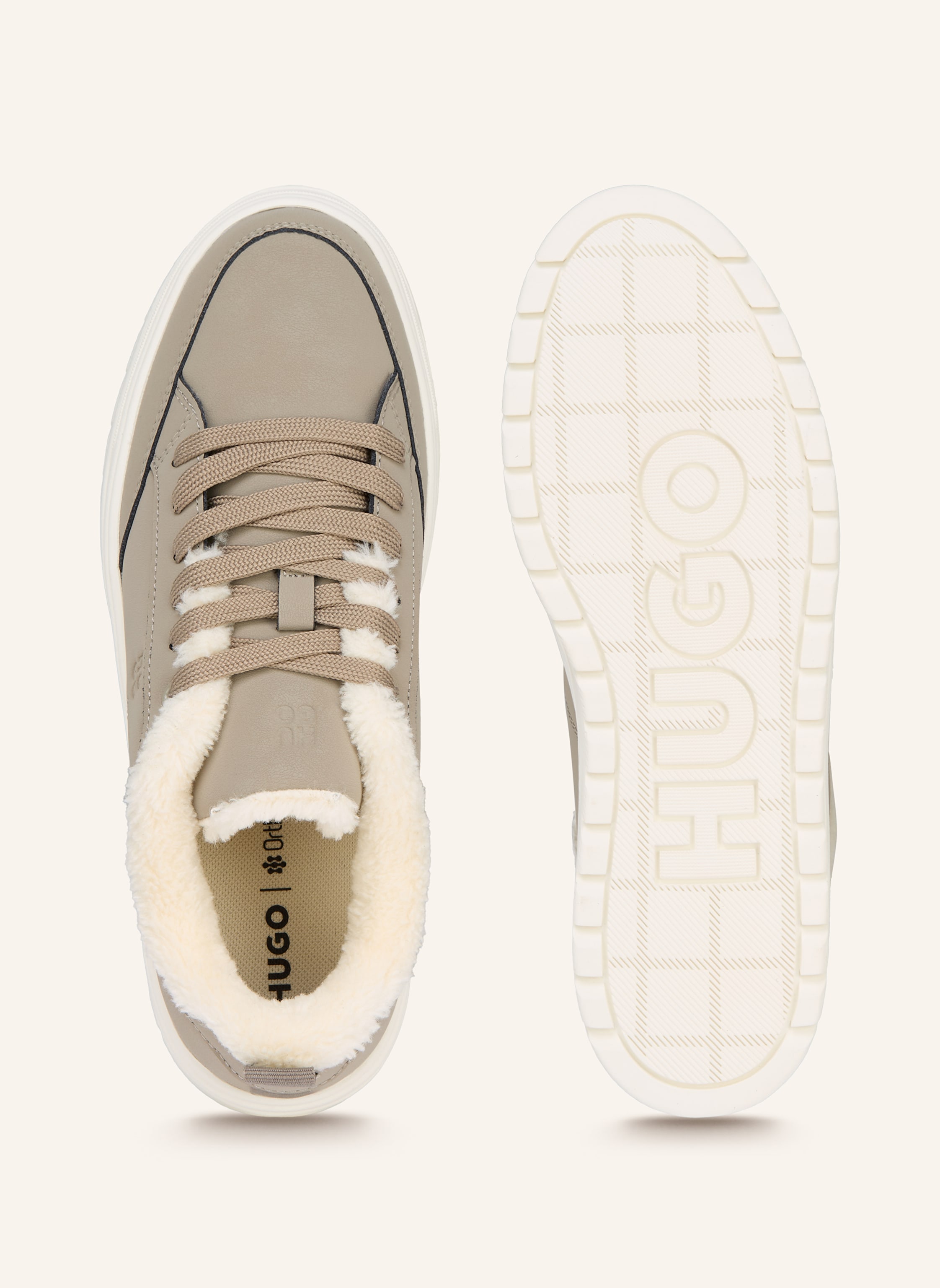 Thumbnail - Hugo Sneaker Lyssa beige