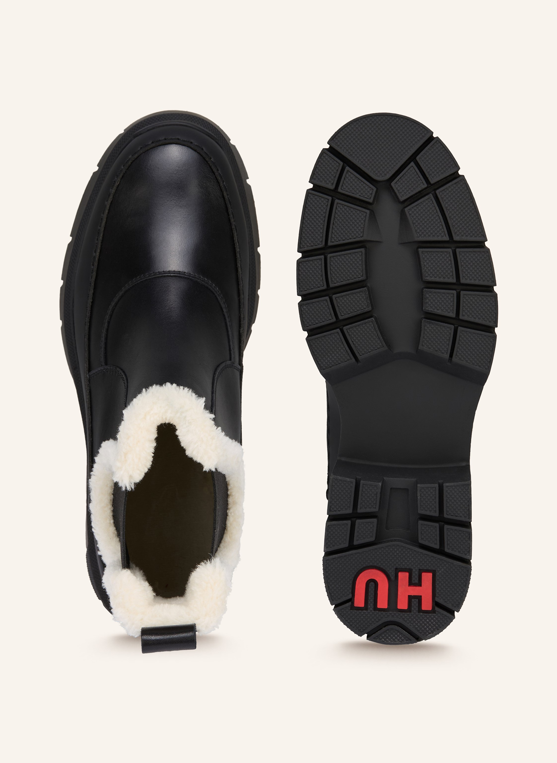 Thumbnail - Hugo Chelsea-Boots Kris schwarz