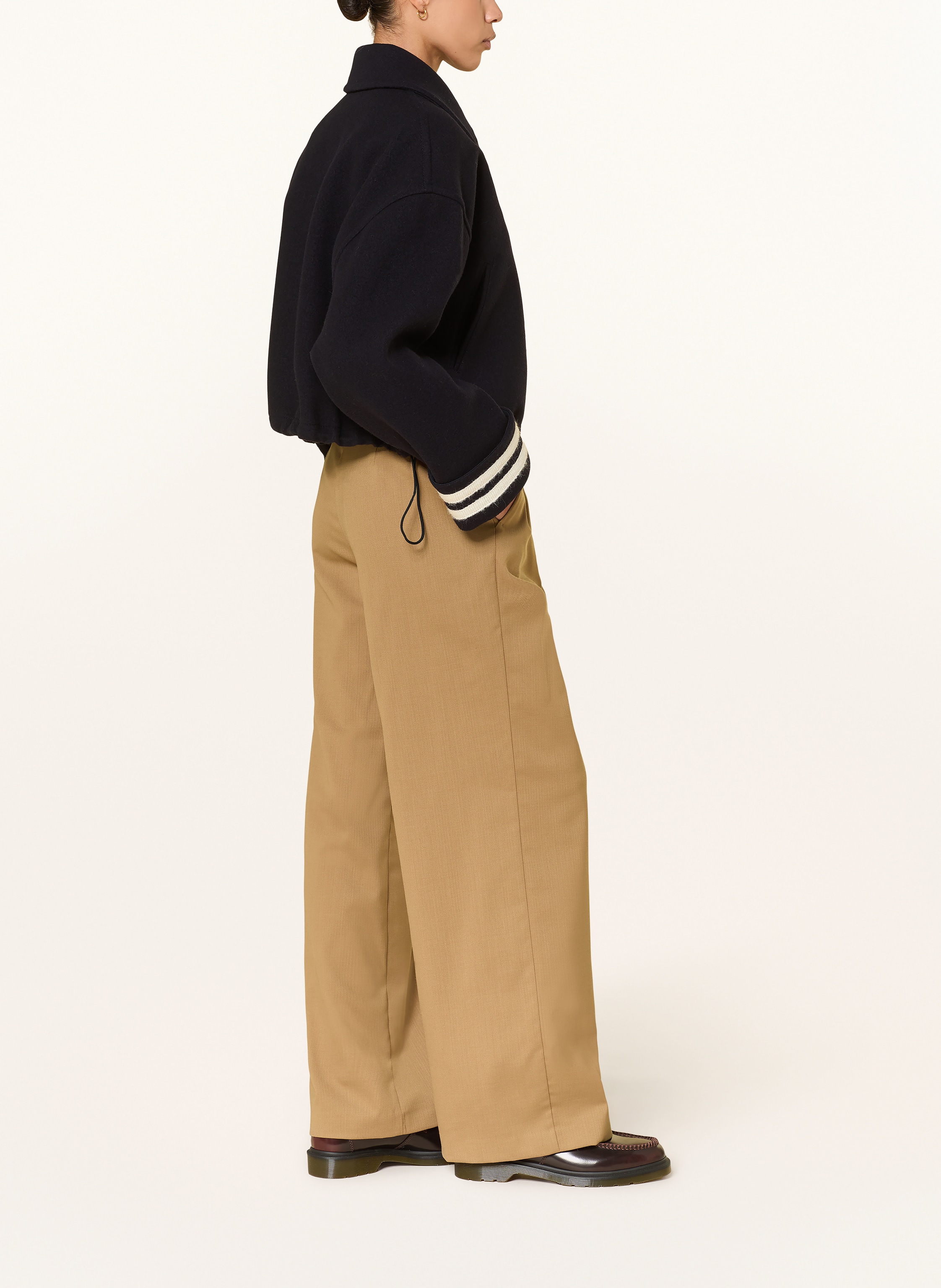 Thumbnail - Pinko Marlenehose Riso beige