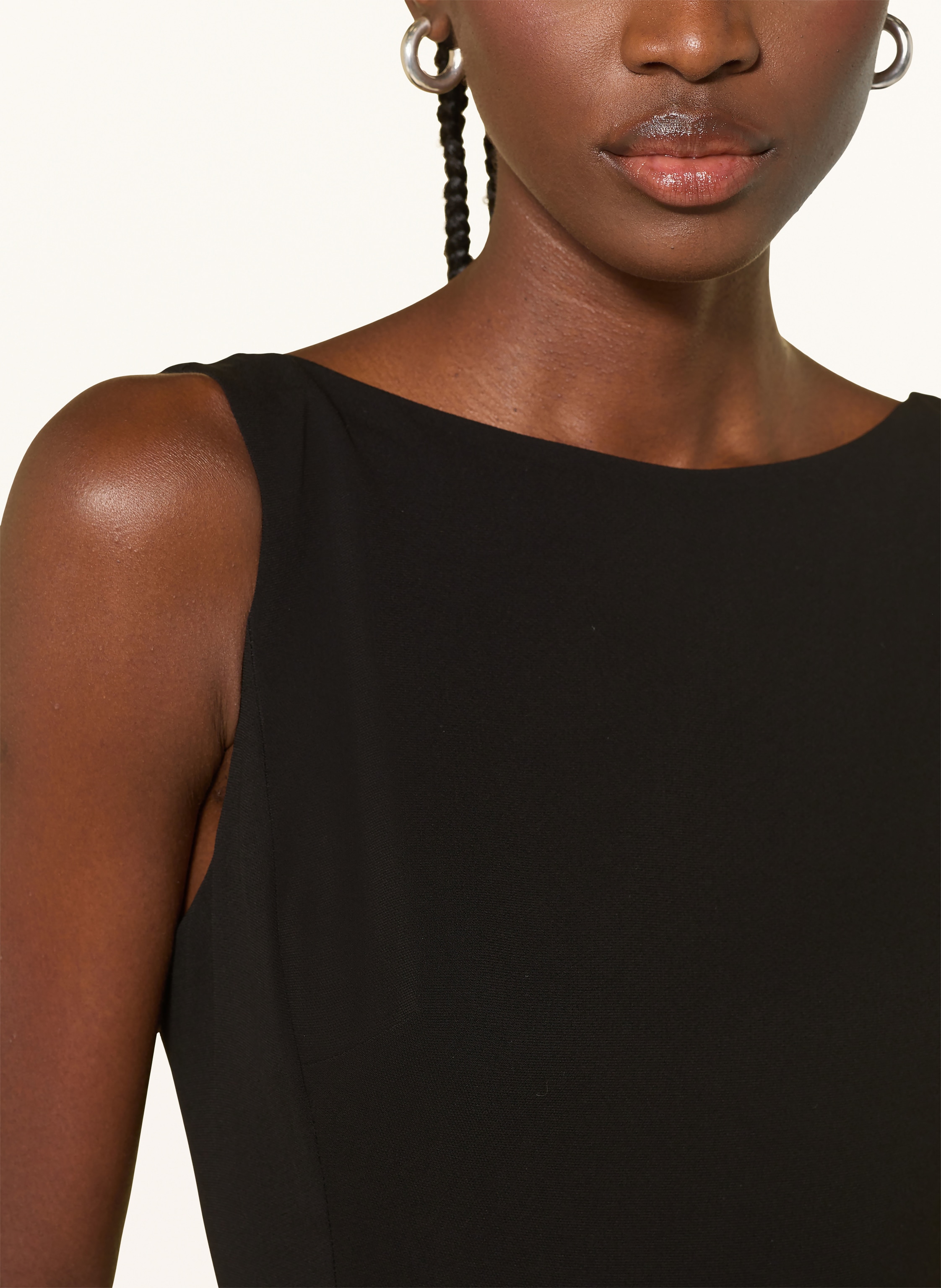 Thumbnail - Pinko Kleid Mit Volants schwarz