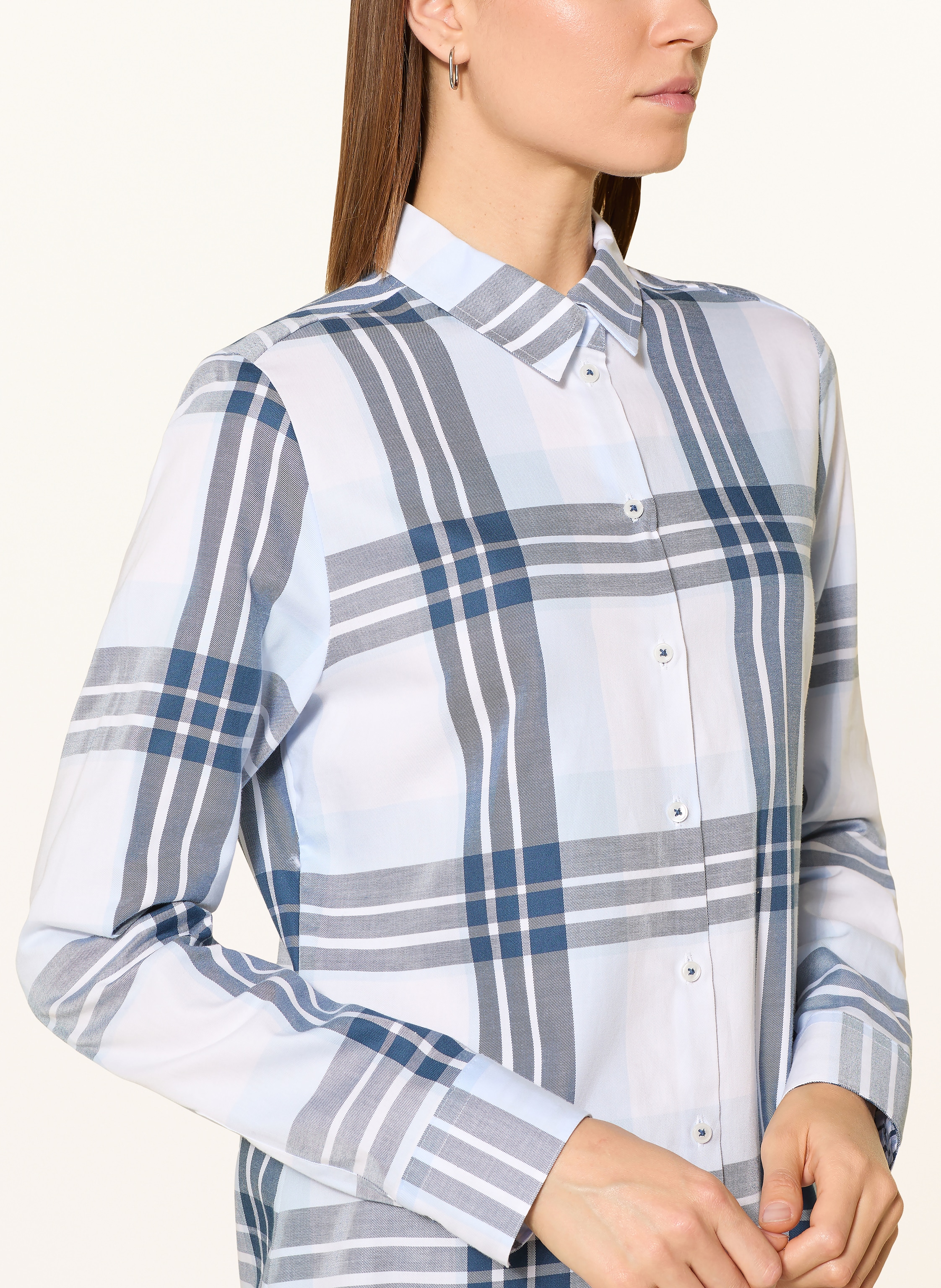 Thumbnail - Eterna Hemdbluse blau