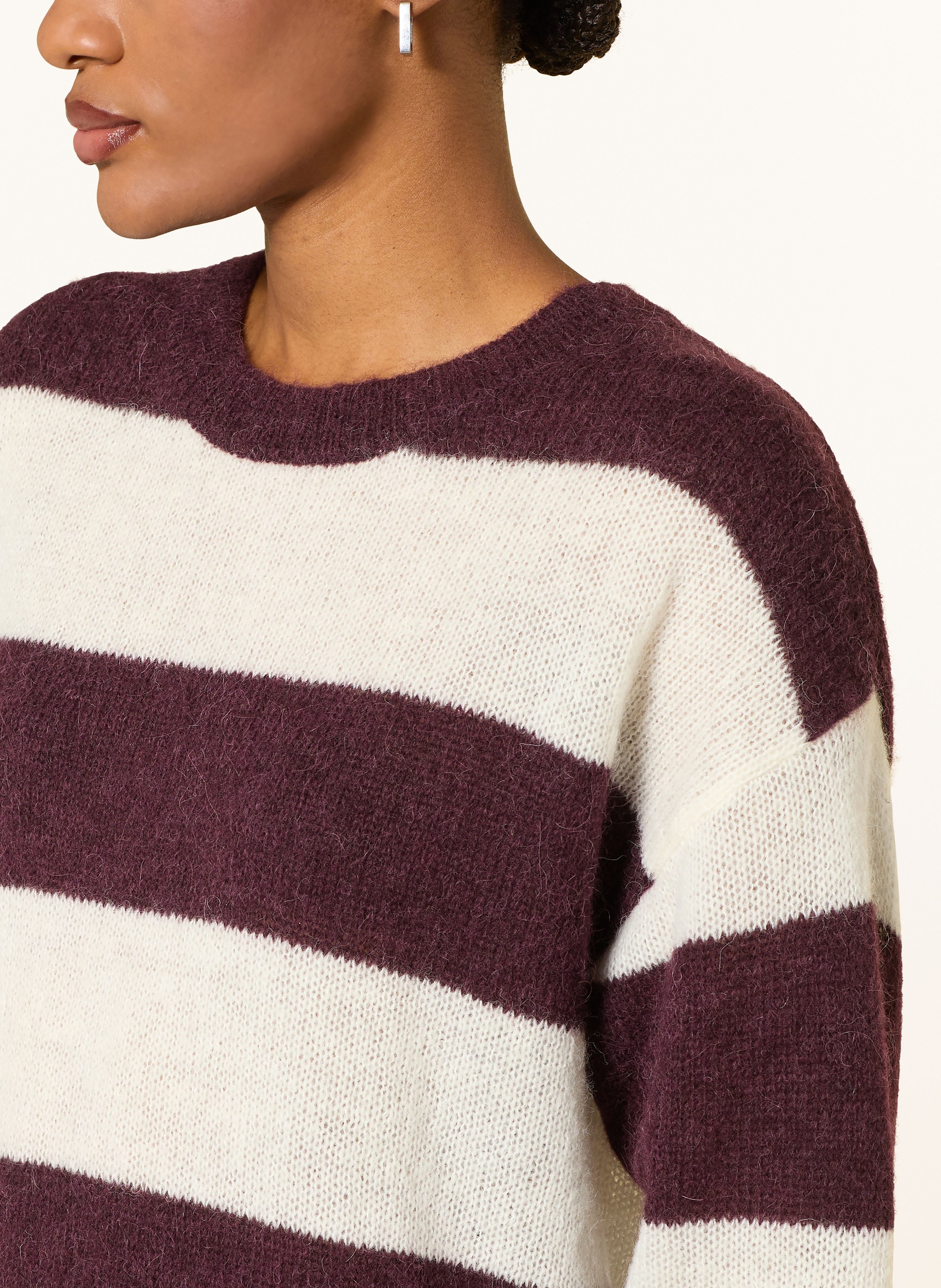 Thumbnail - Closed Pullover Mit Alpaka rot