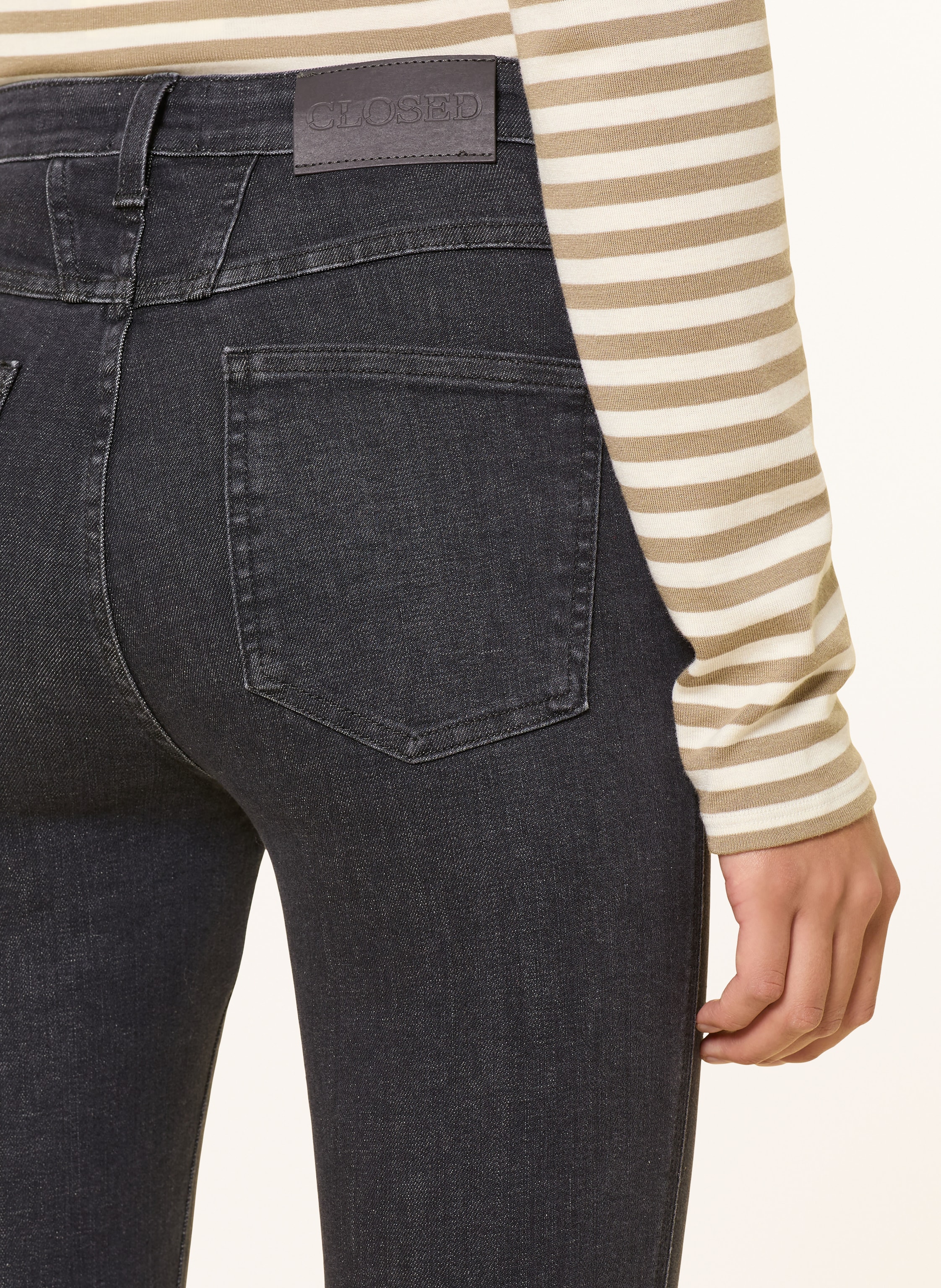 Thumbnail - Closed Skinny Jeans Skinny Pusher grau