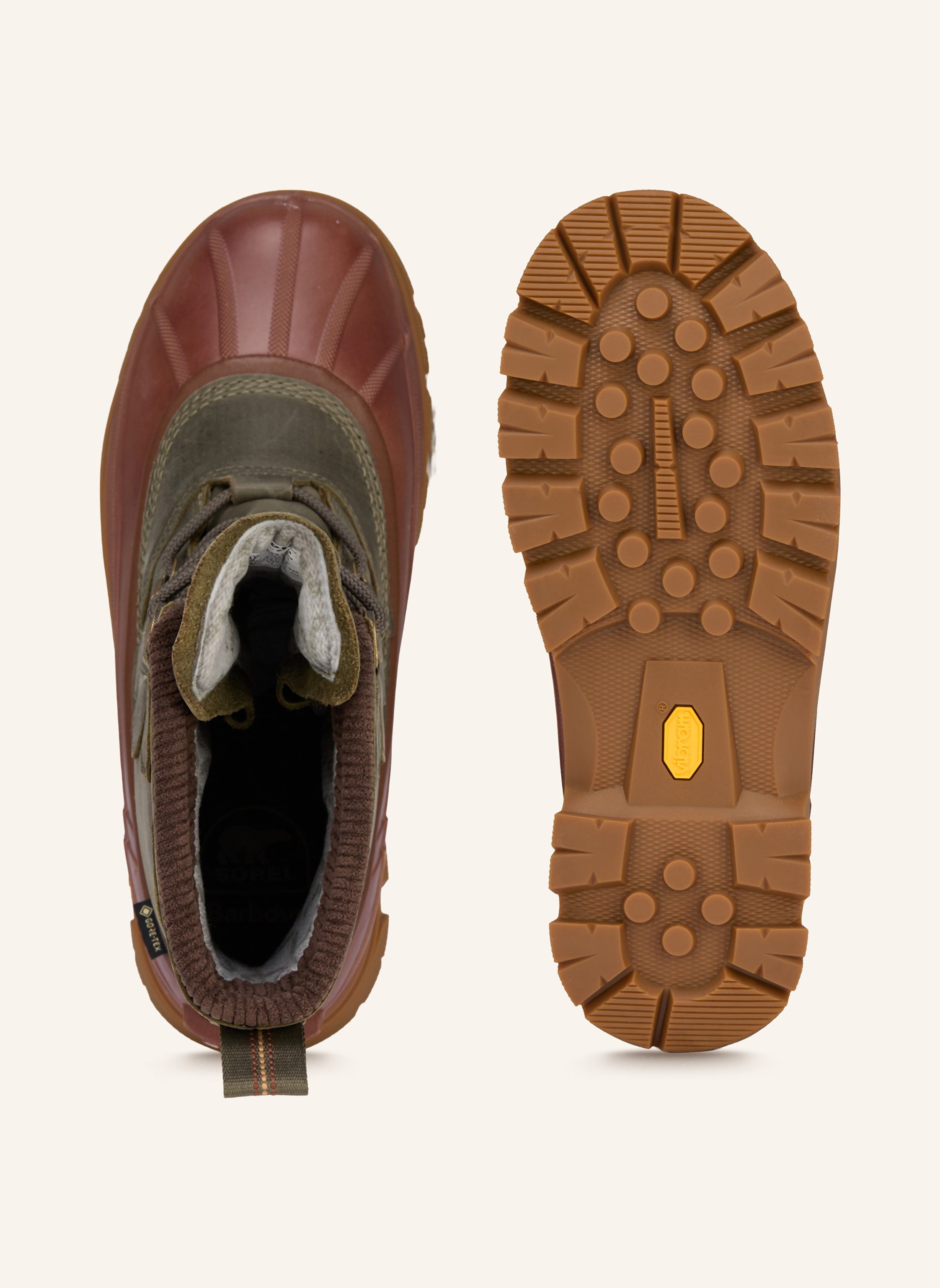 Thumbnail - Sorel Schnürboots Caribou Horizon™ Gtx gruen