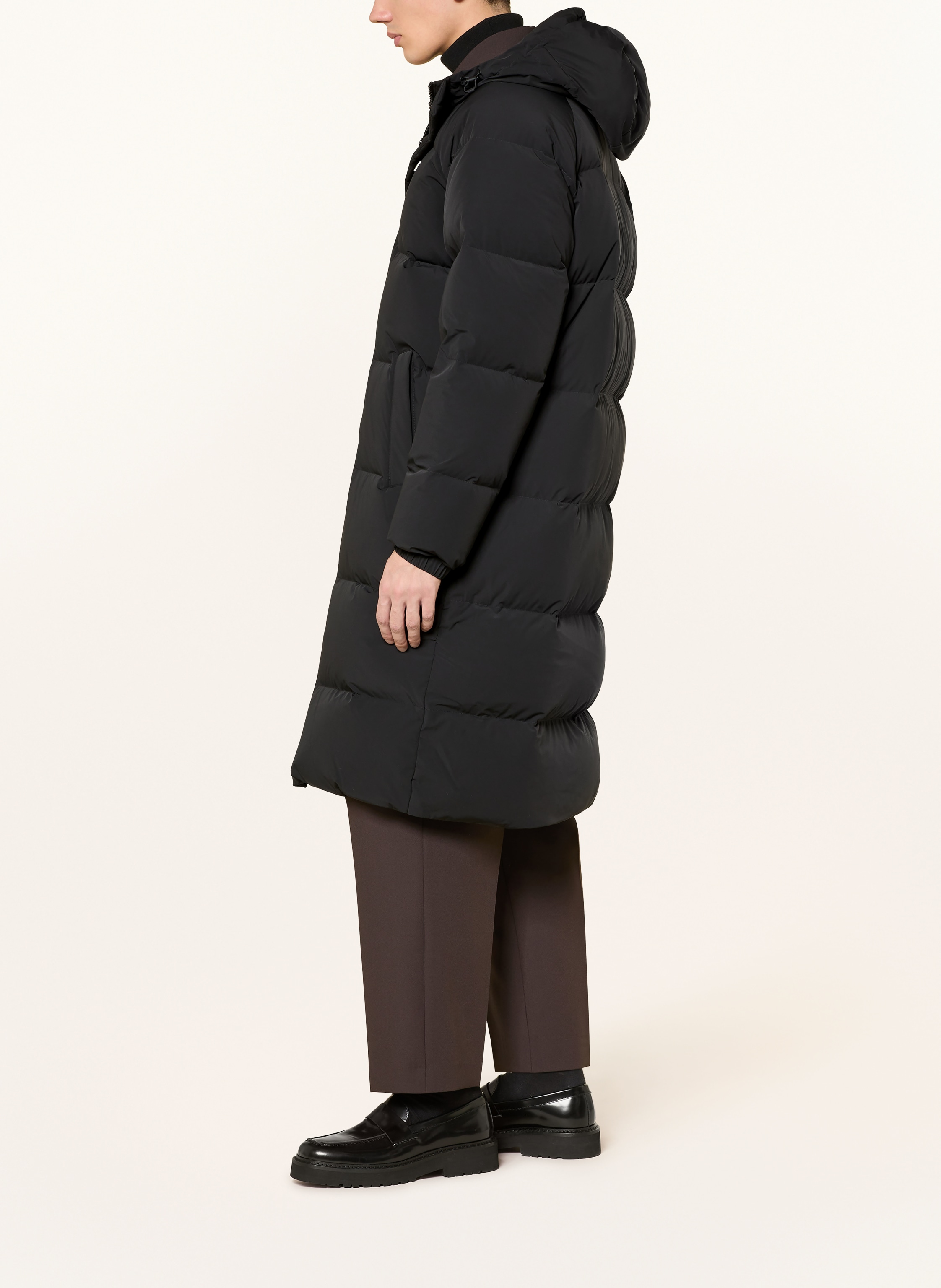 Thumbnail - Lacoste Daunenmantel schwarz