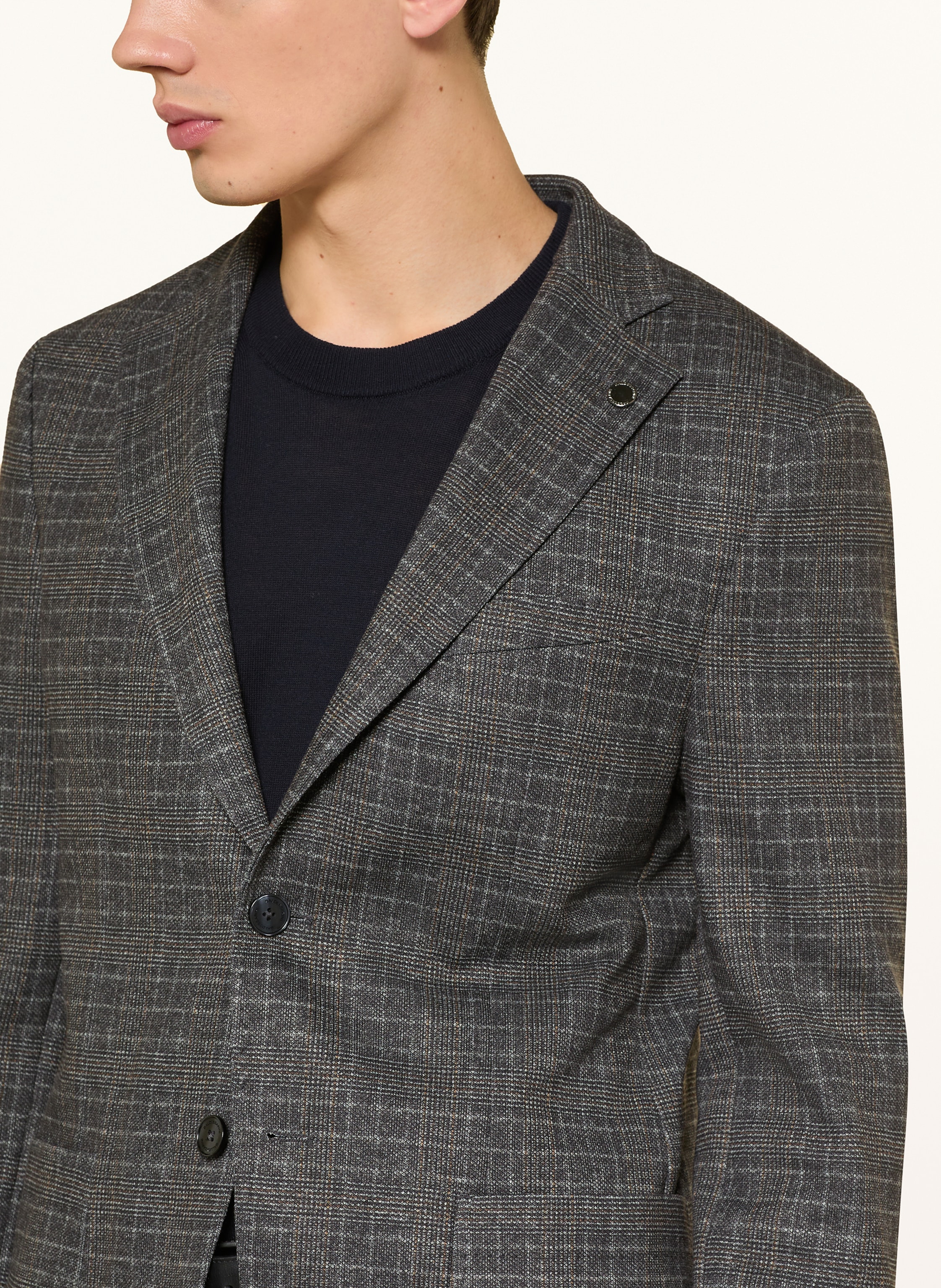 Thumbnail - Baldessarini Anzugsakko Regular Fit grau