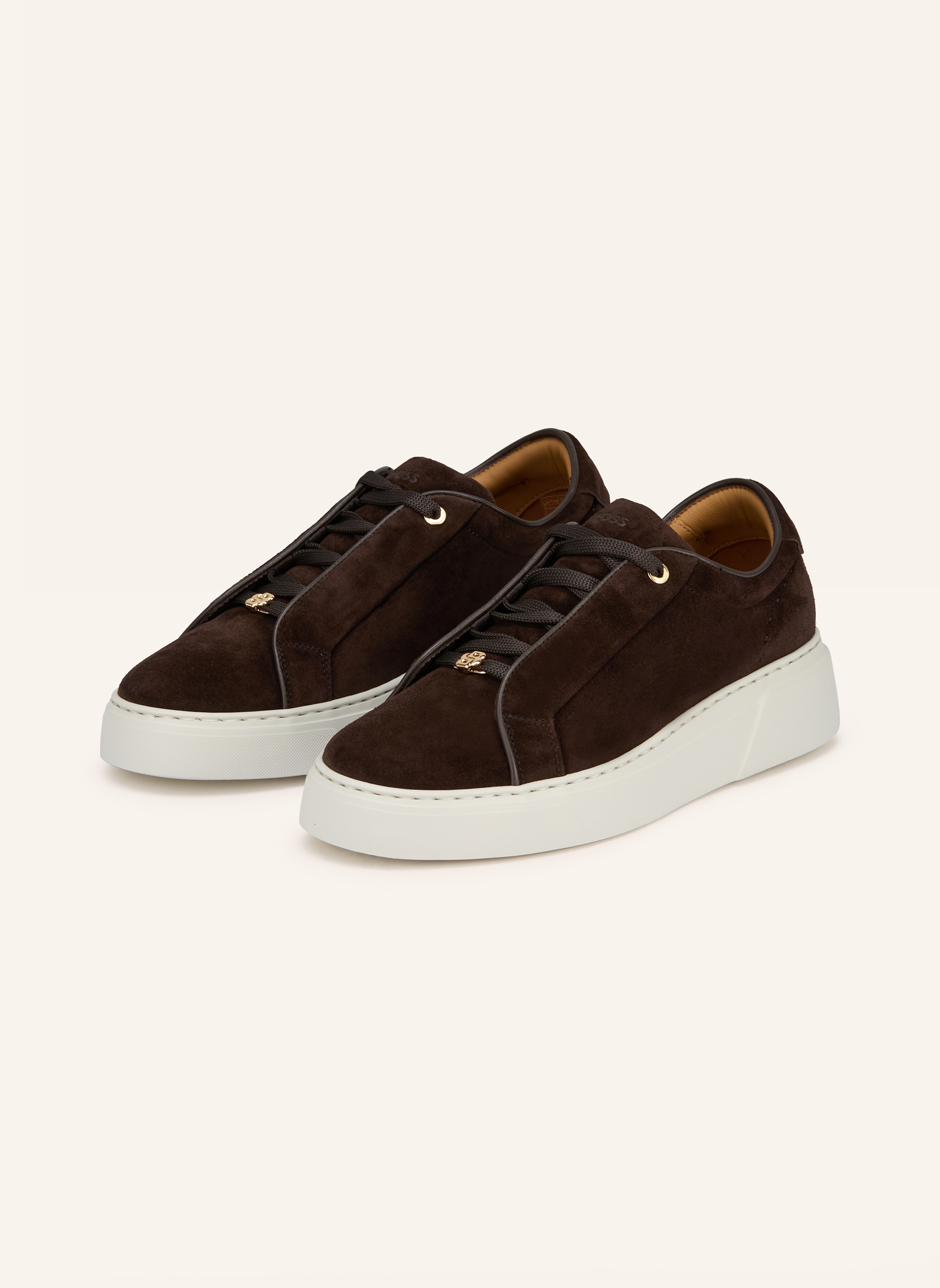 Boss Boss Sneaker Gabry braun in DUNKELBRAUN / GRAU