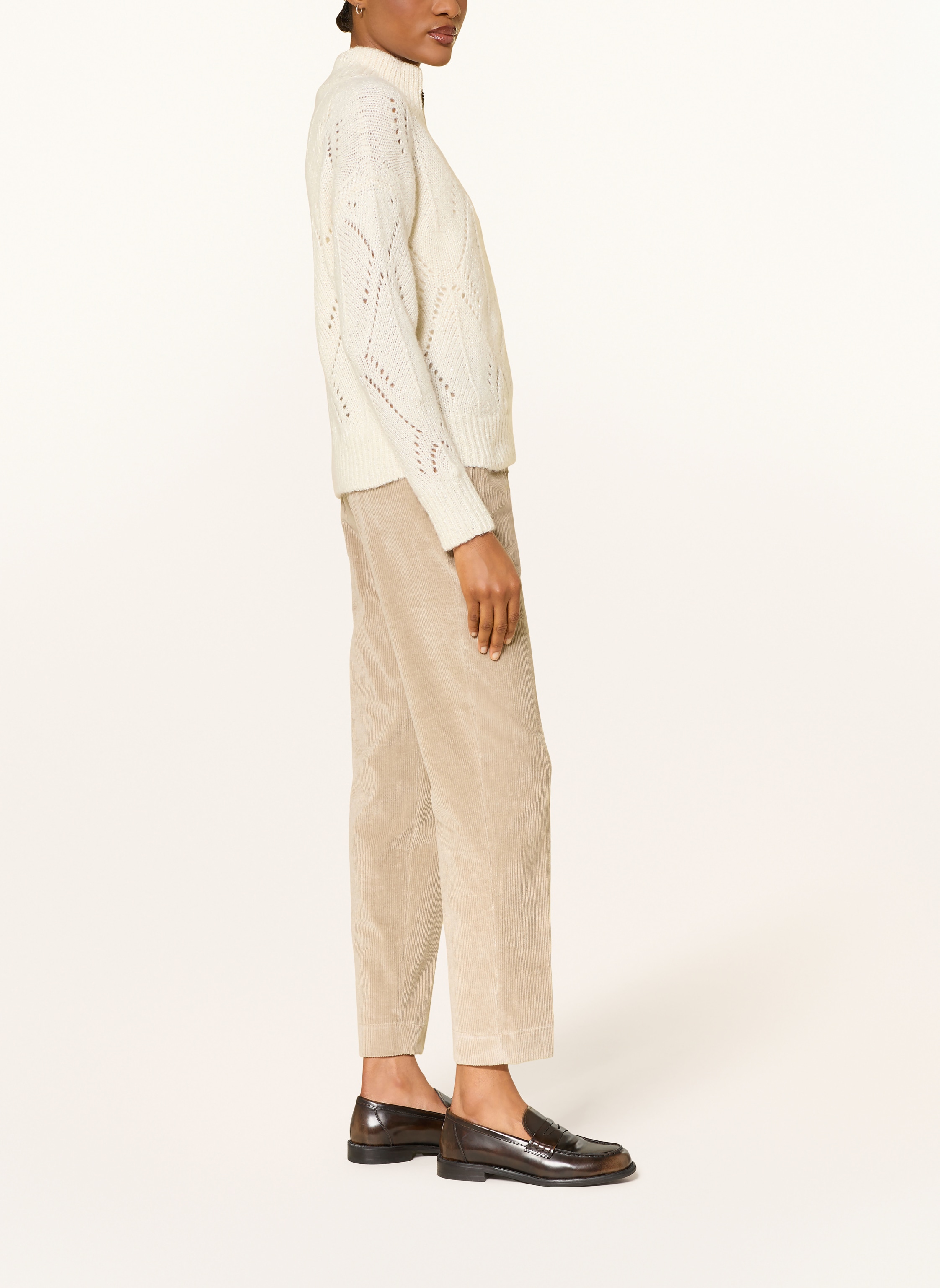 Thumbnail - Antonelli Firenze Cordhose beige