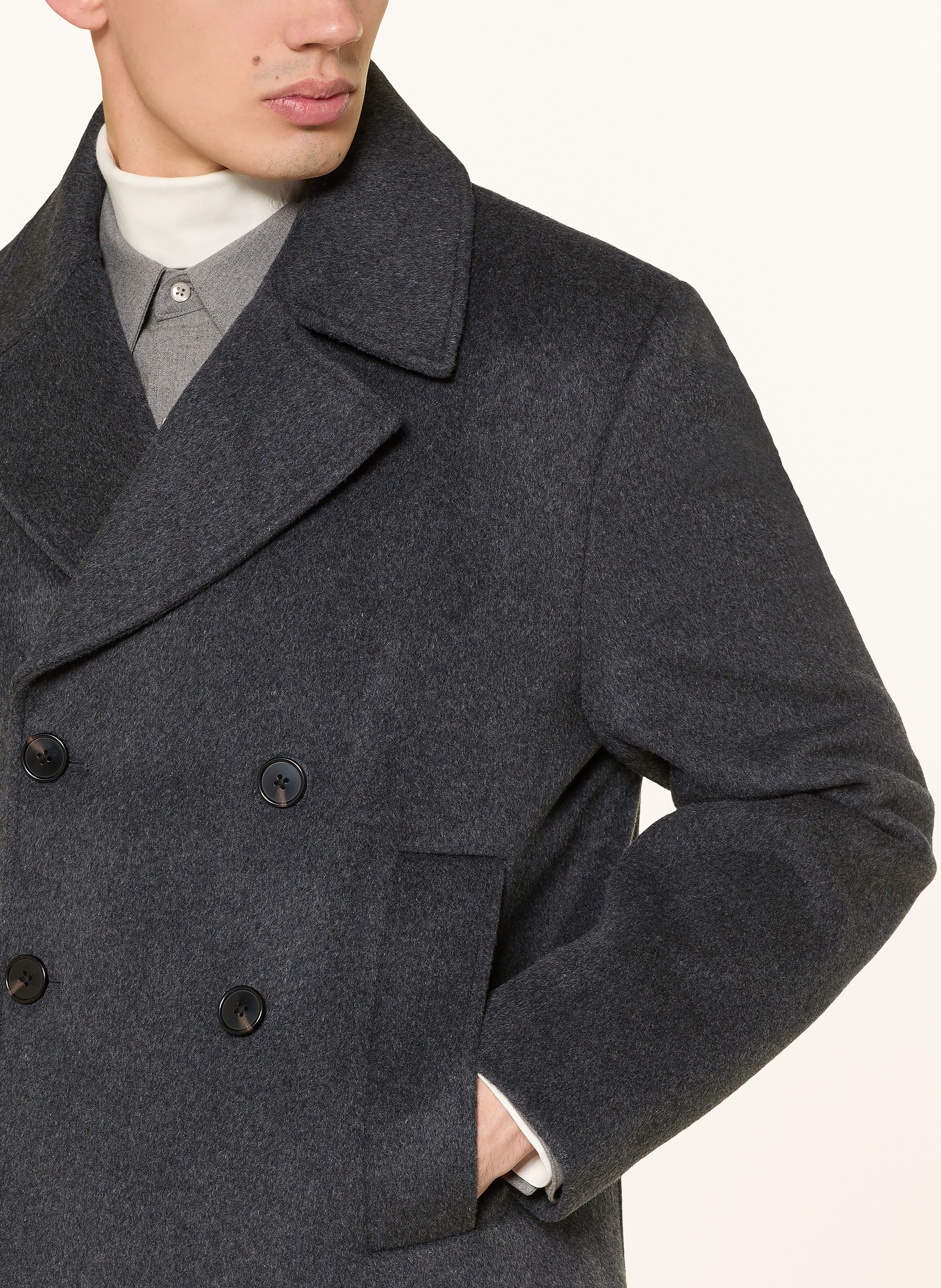 Thumbnail - Calvin Klein Cabanmantel grau