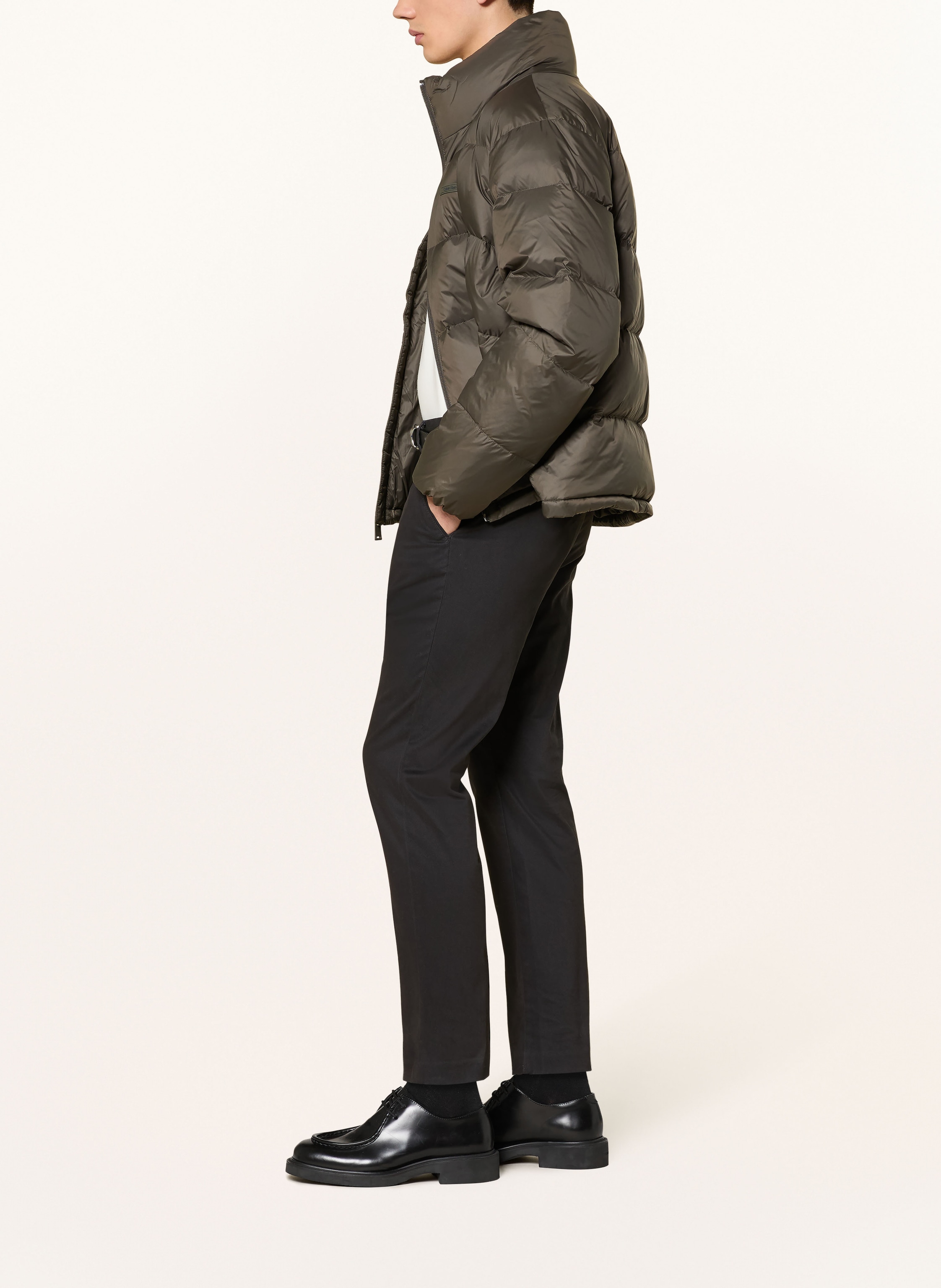 Thumbnail - Calvin Klein Chino Slim Tapered Fit schwarz