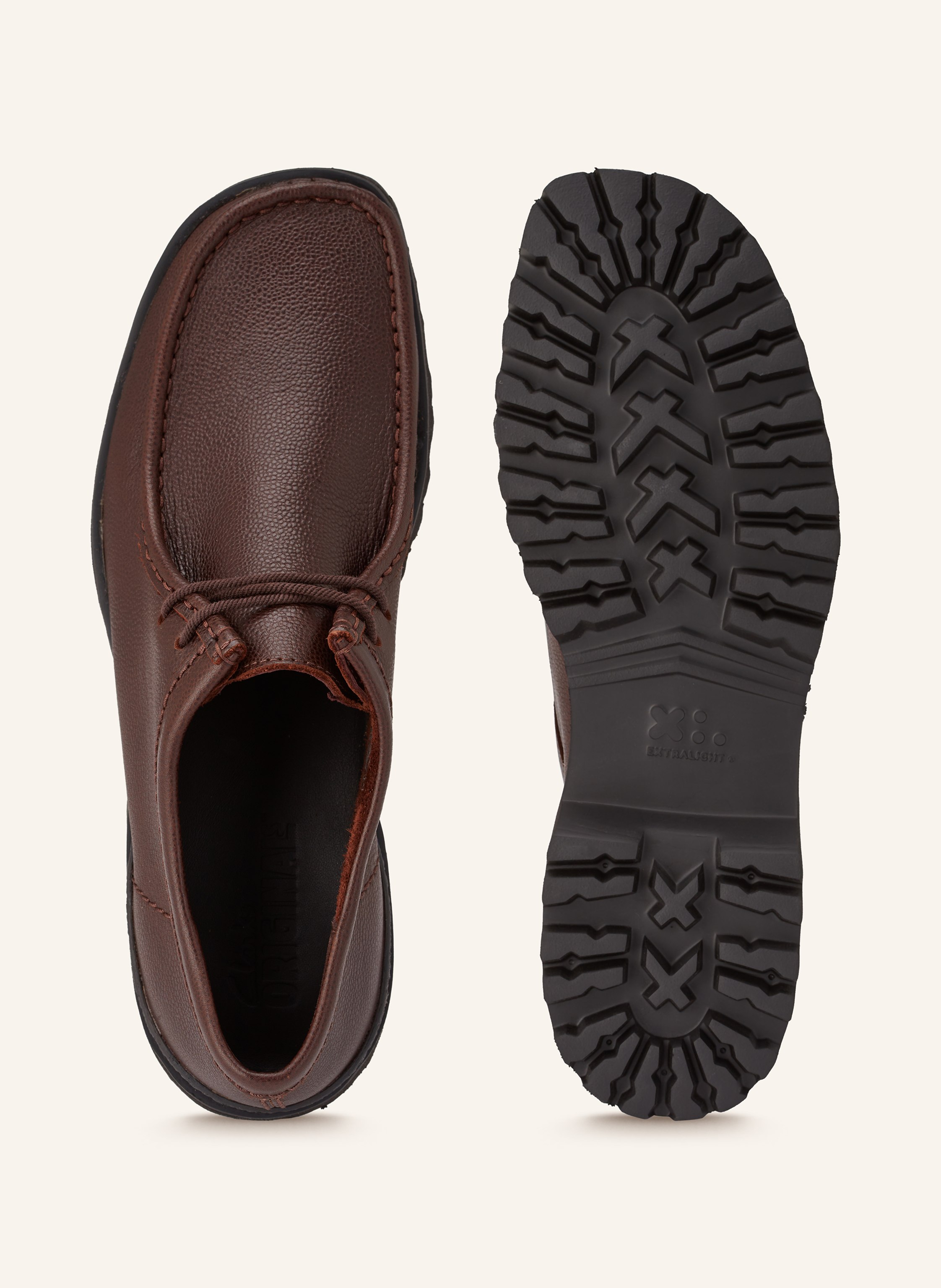 Thumbnail - Clarks Originals Schnürer Walla Yukoner braun