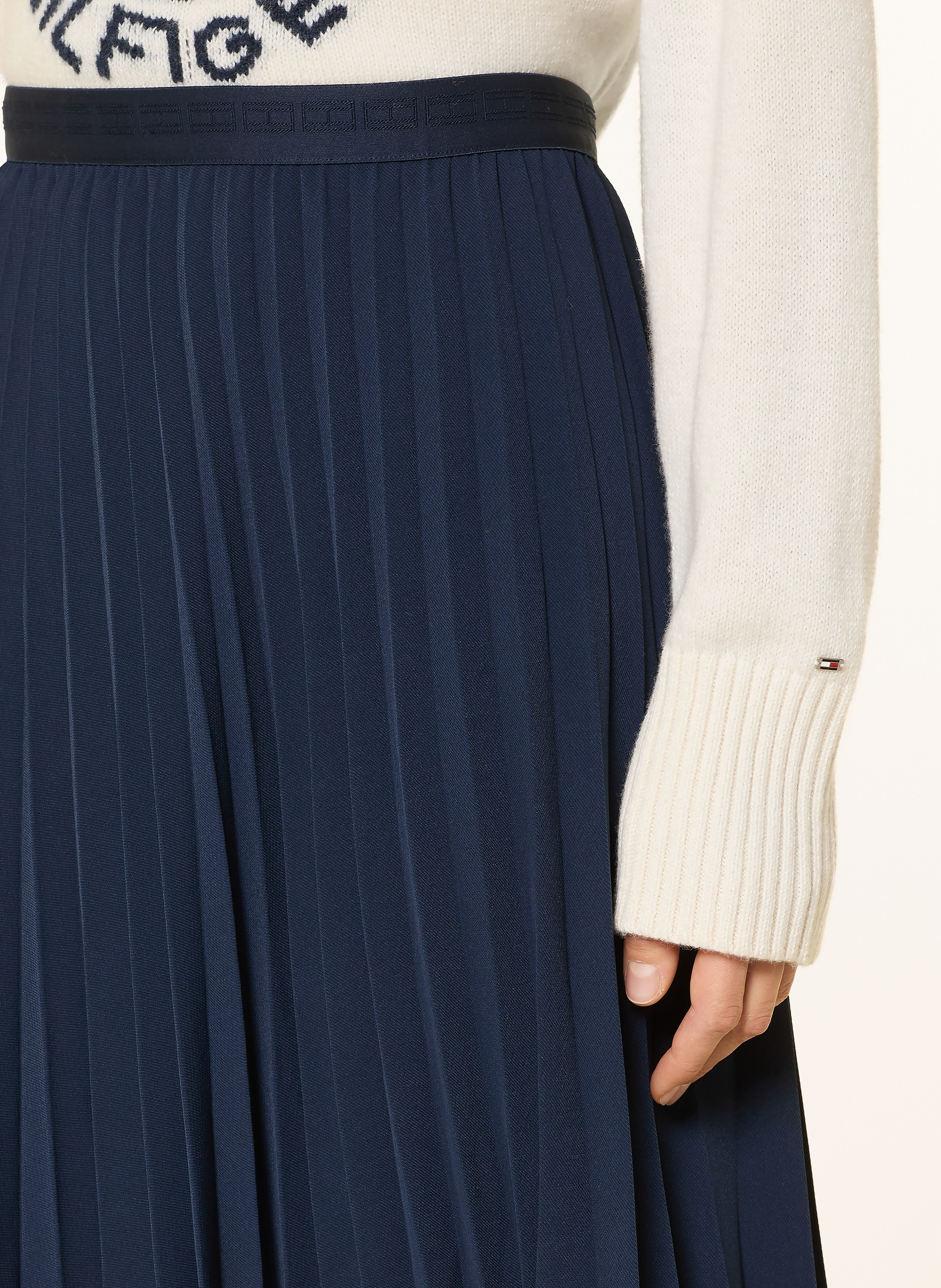 Thumbnail - Tommy Hilfiger Faltenrock blau