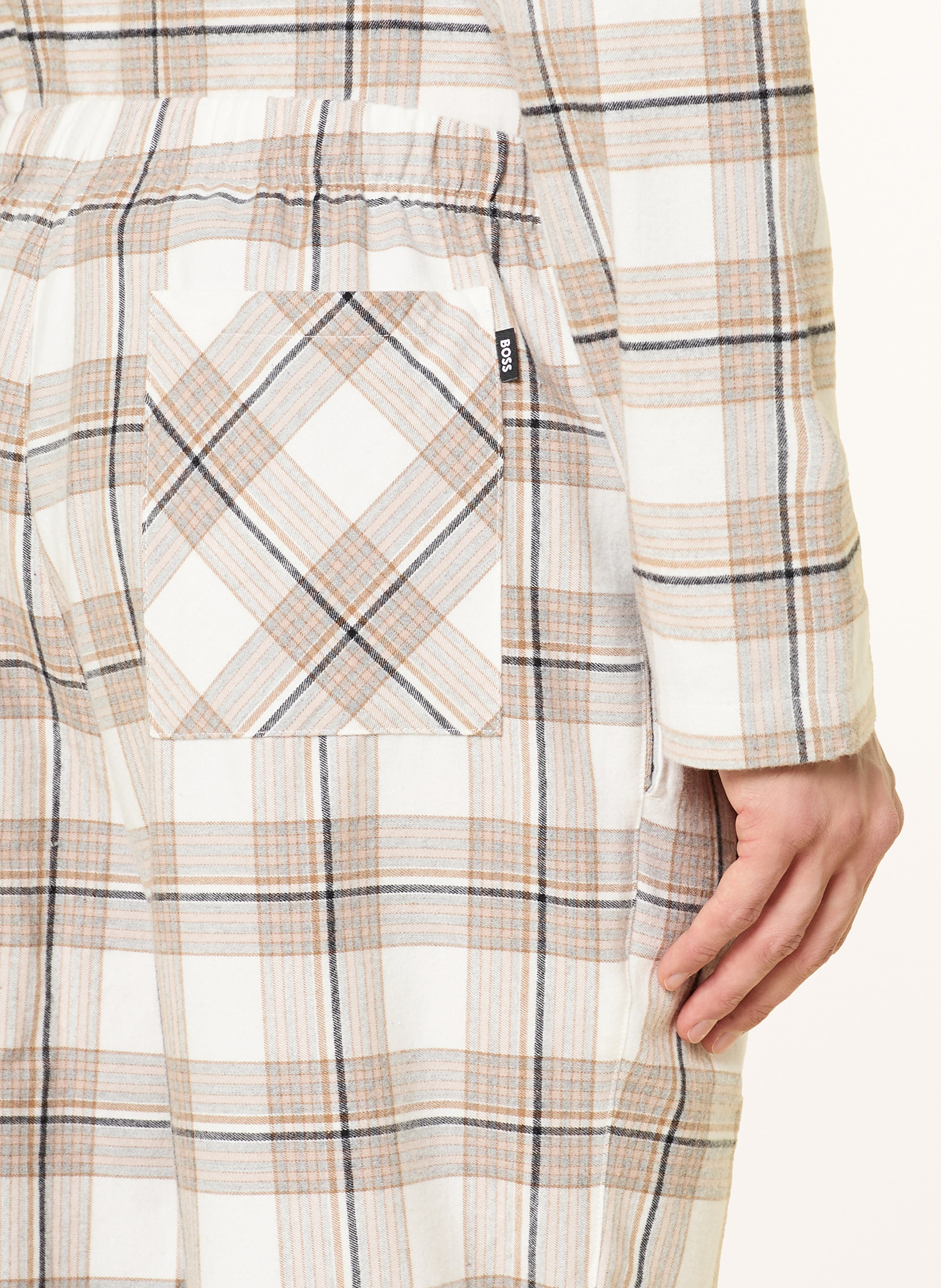 Thumbnail - Boss Schlafanzug Holiday beige