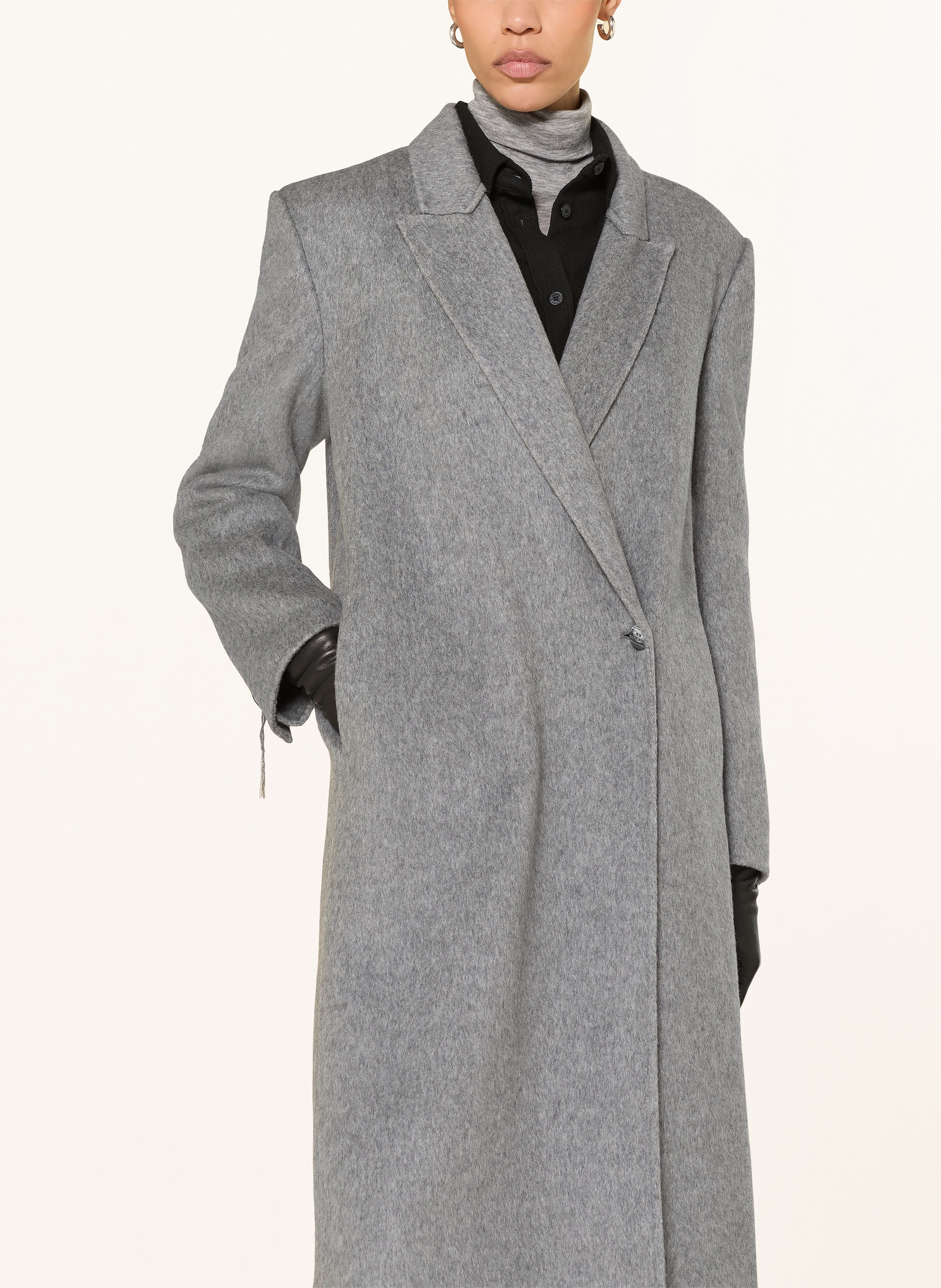 Thumbnail - Jnby Wollmantel grau