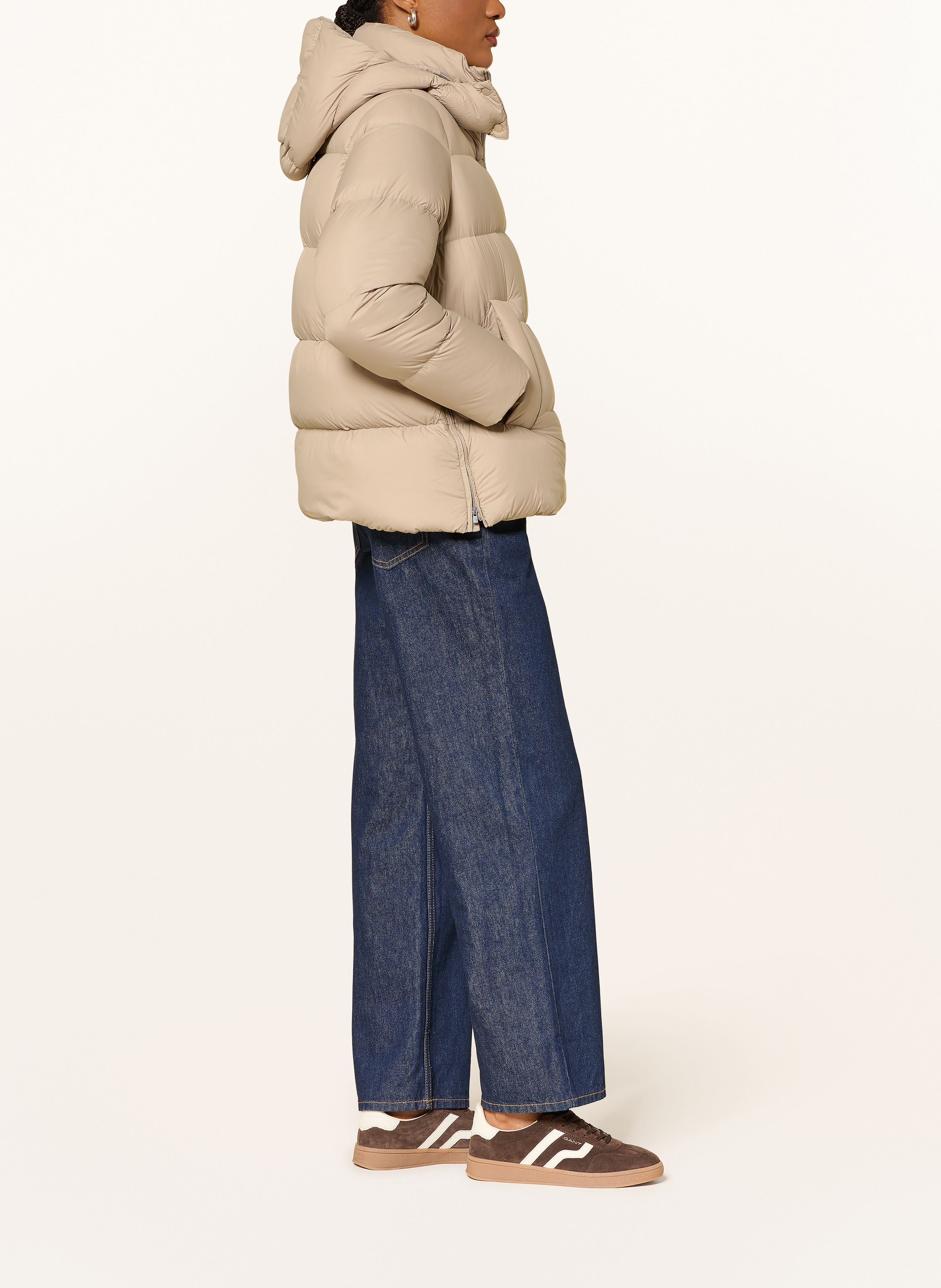 Thumbnail - Jnby Daunenjacke braun