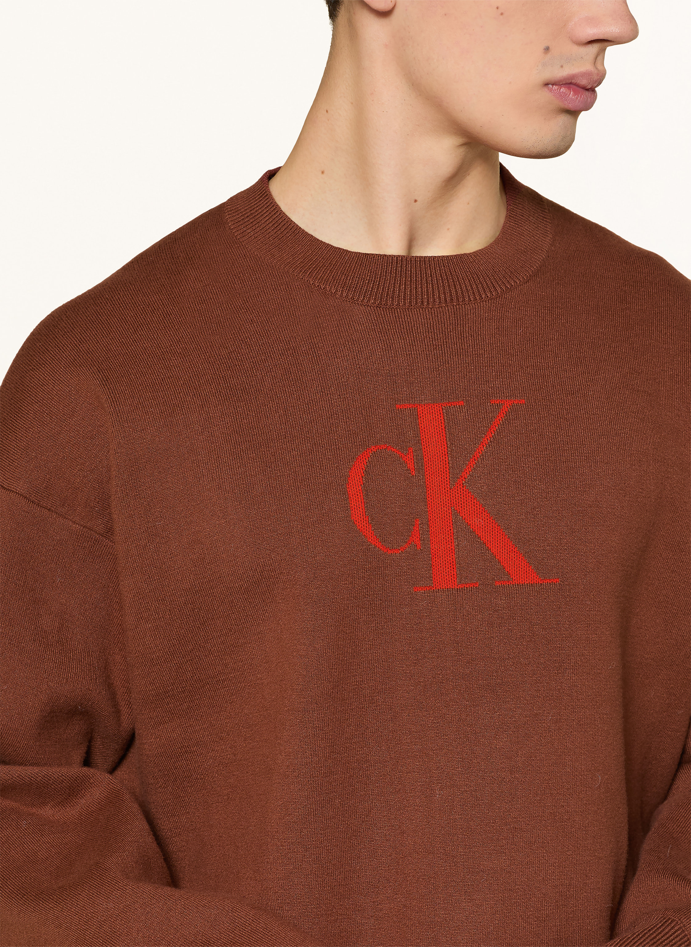 Thumbnail - Calvin Klein Jeans Pullover rot
