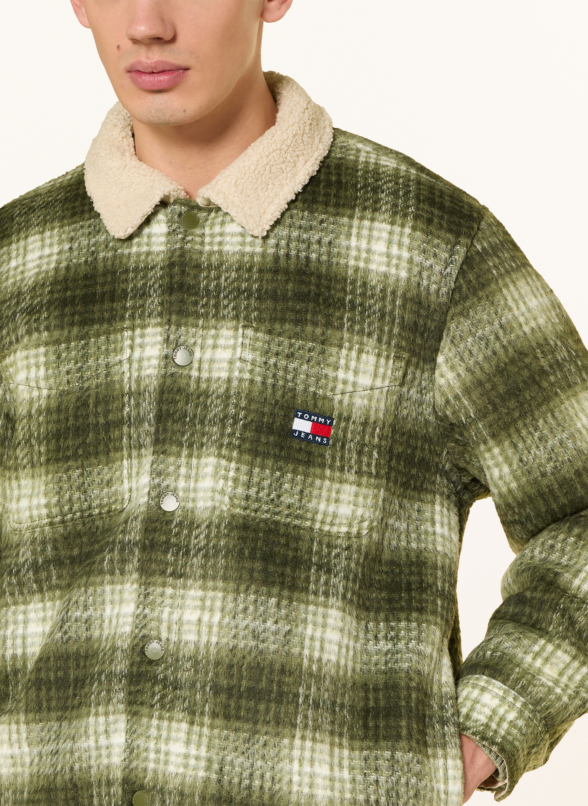 Thumbnail - Tommy Jeans Overjacket gruen