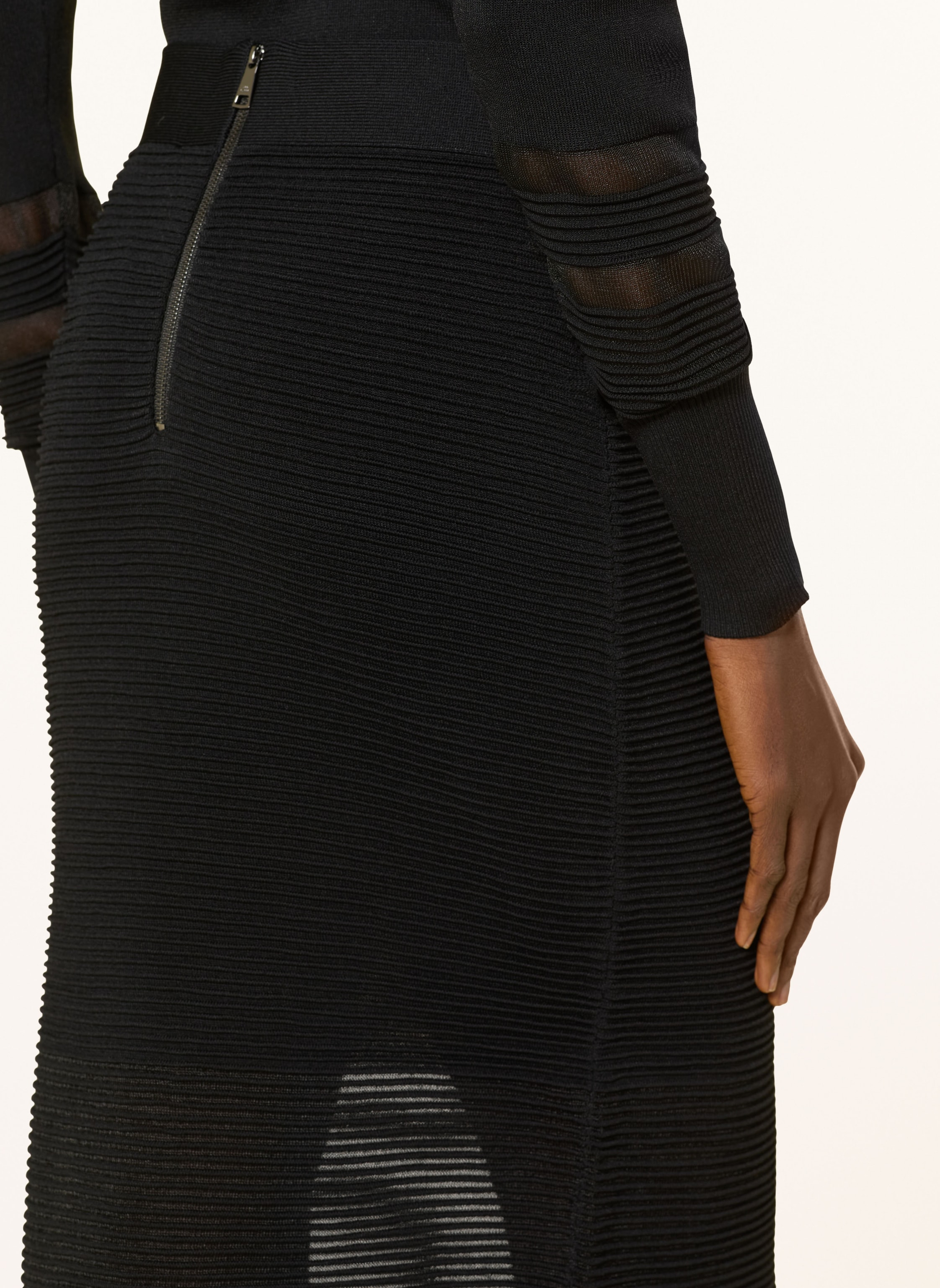 Thumbnail - Ted Baker Strickrock Cairie schwarz