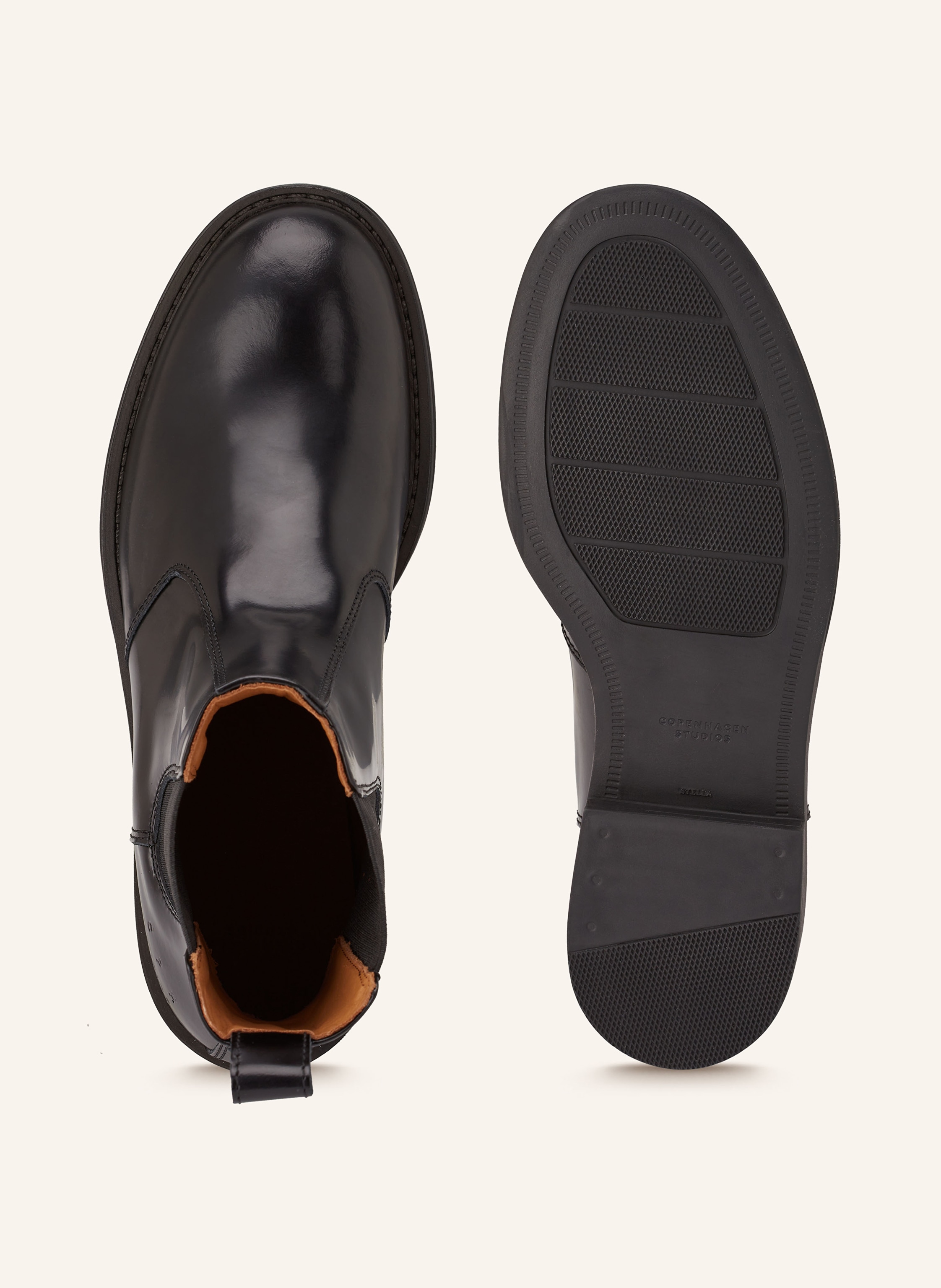 Thumbnail - Copenhagen Studios Chelsea-Boots cph335 schwarz