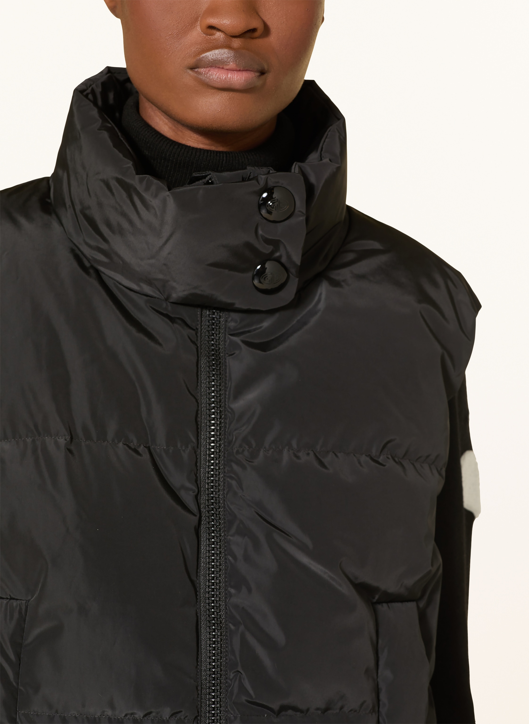 Thumbnail - Goldbergh Daunen-Skiweste Lucie schwarz