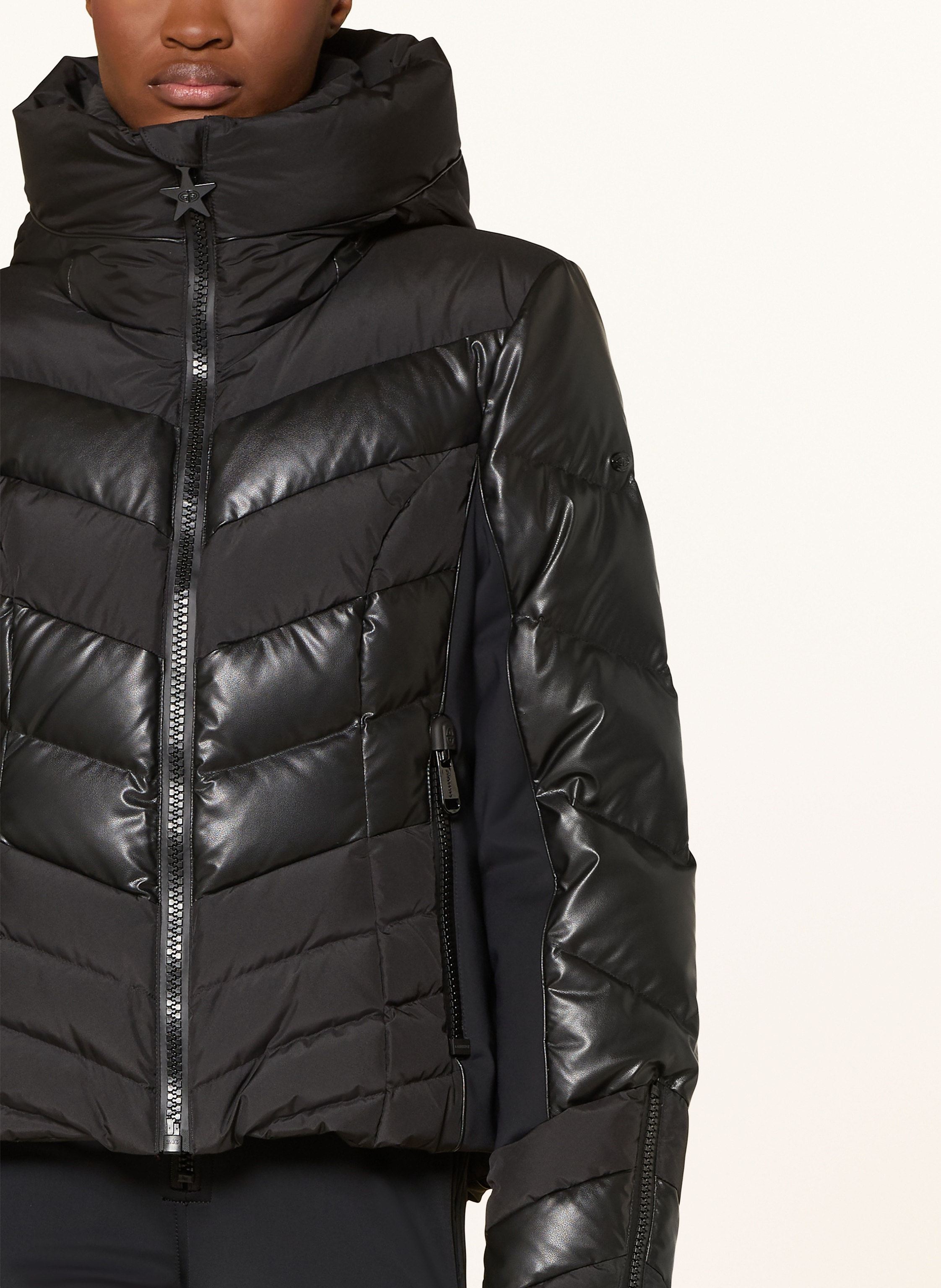 Thumbnail - Goldbergh Daunen-Skijacke Abisso schwarz