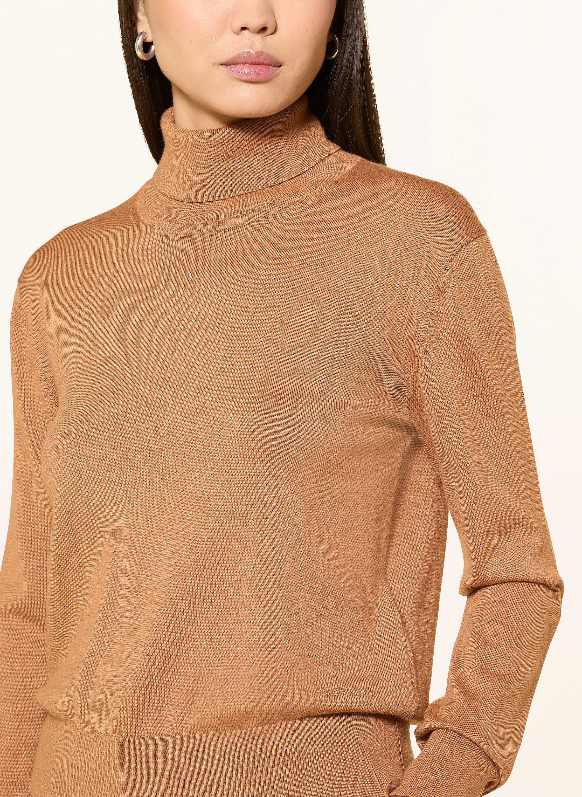 Thumbnail - Calvin Klein Rollkragenpullover braun