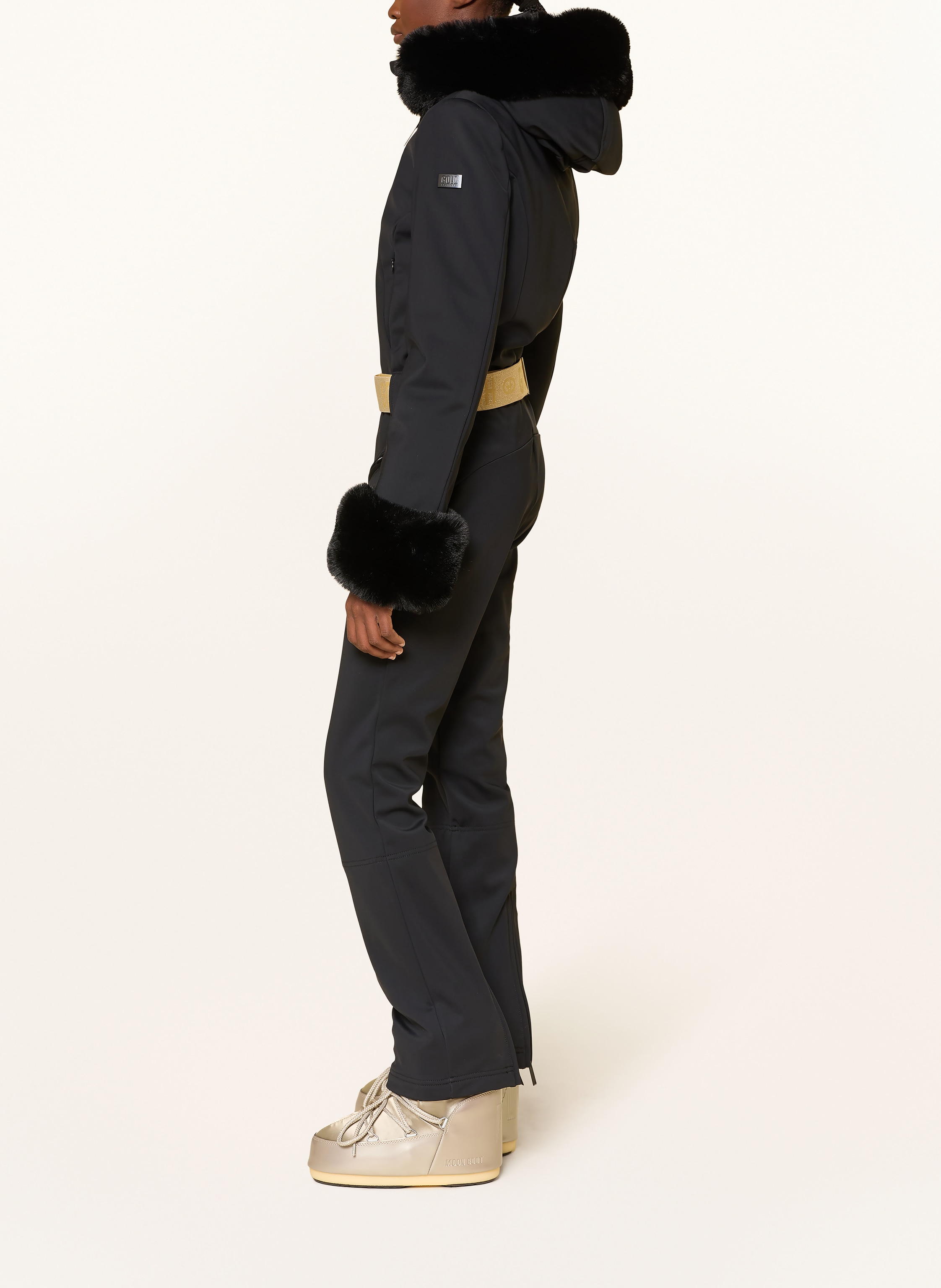 Thumbnail - Goldbergh Ski-Overall Vita schwarz