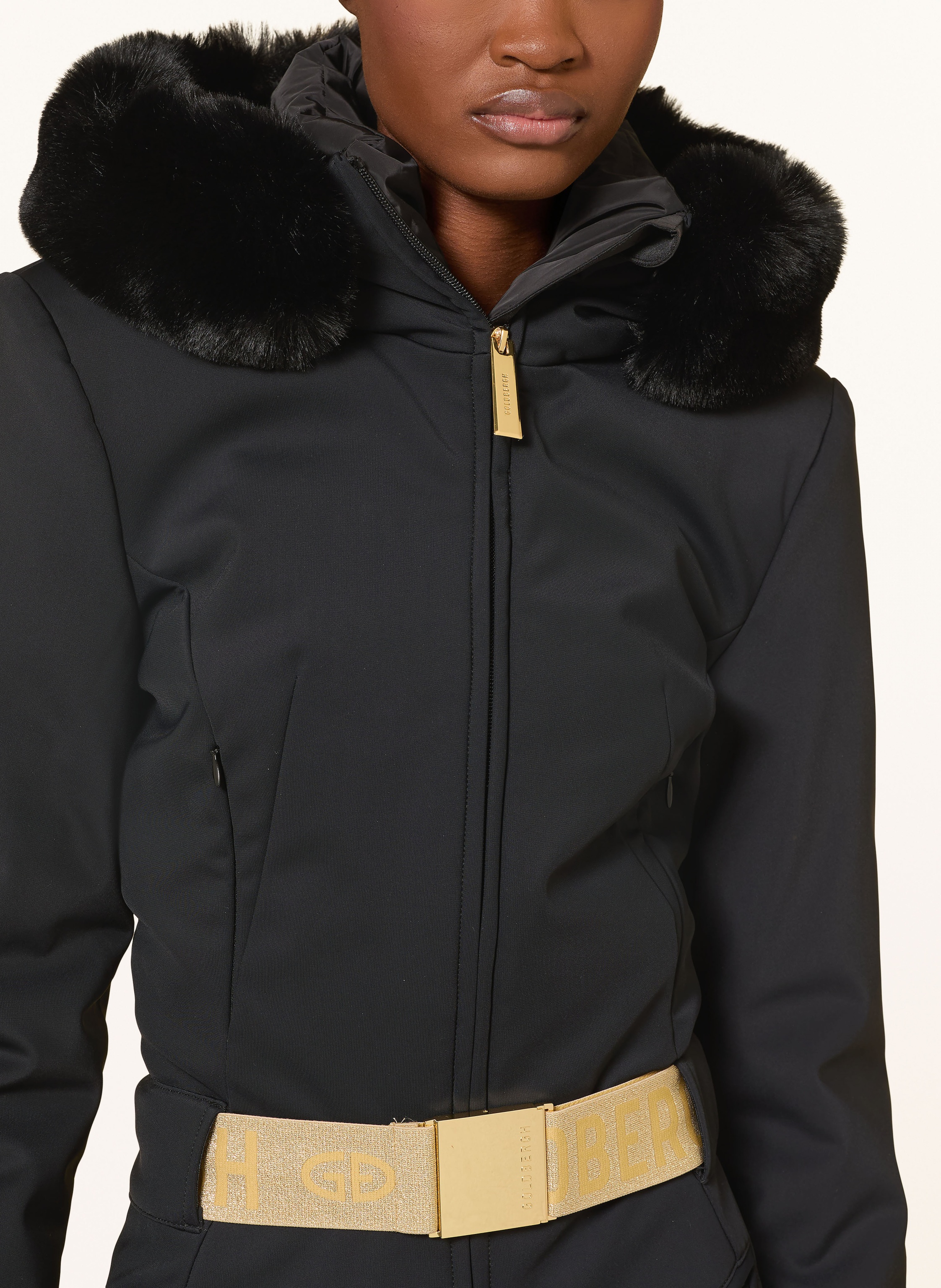 Thumbnail - Goldbergh Ski-Overall Vita schwarz