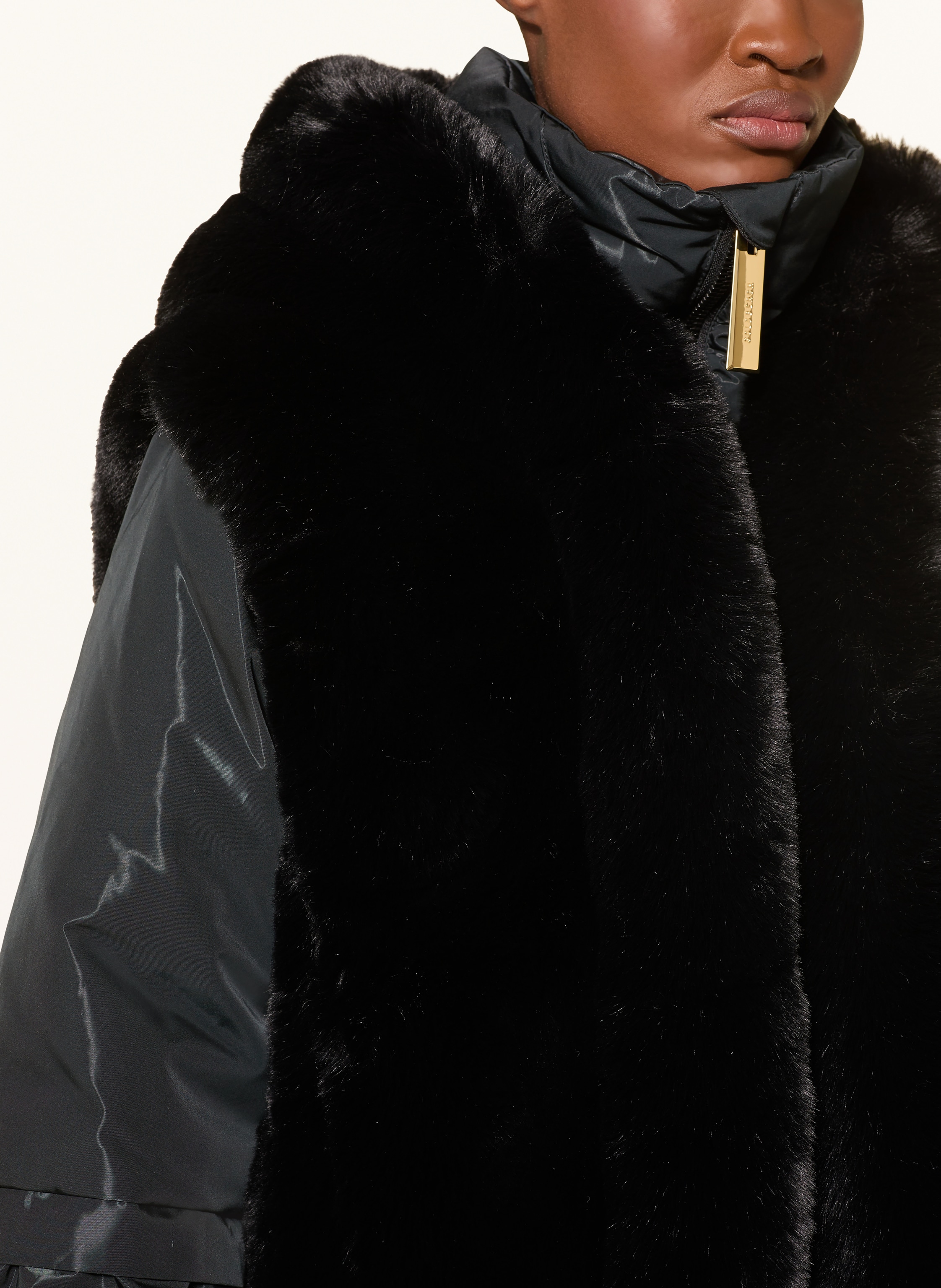 Thumbnail - Goldbergh Daunen-Skijacke Amore schwarz