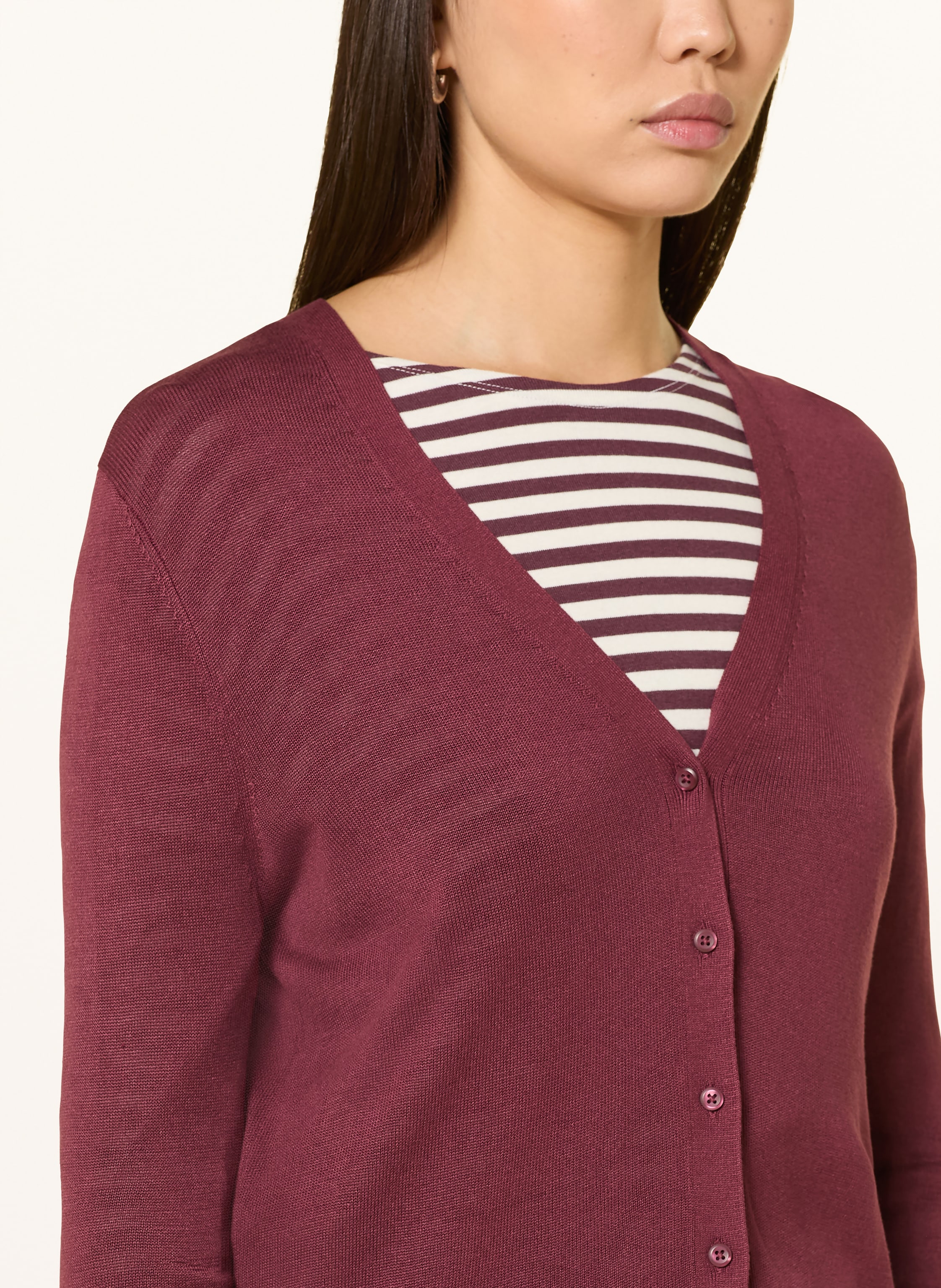 Thumbnail - Calvin Klein Strickjacke rot