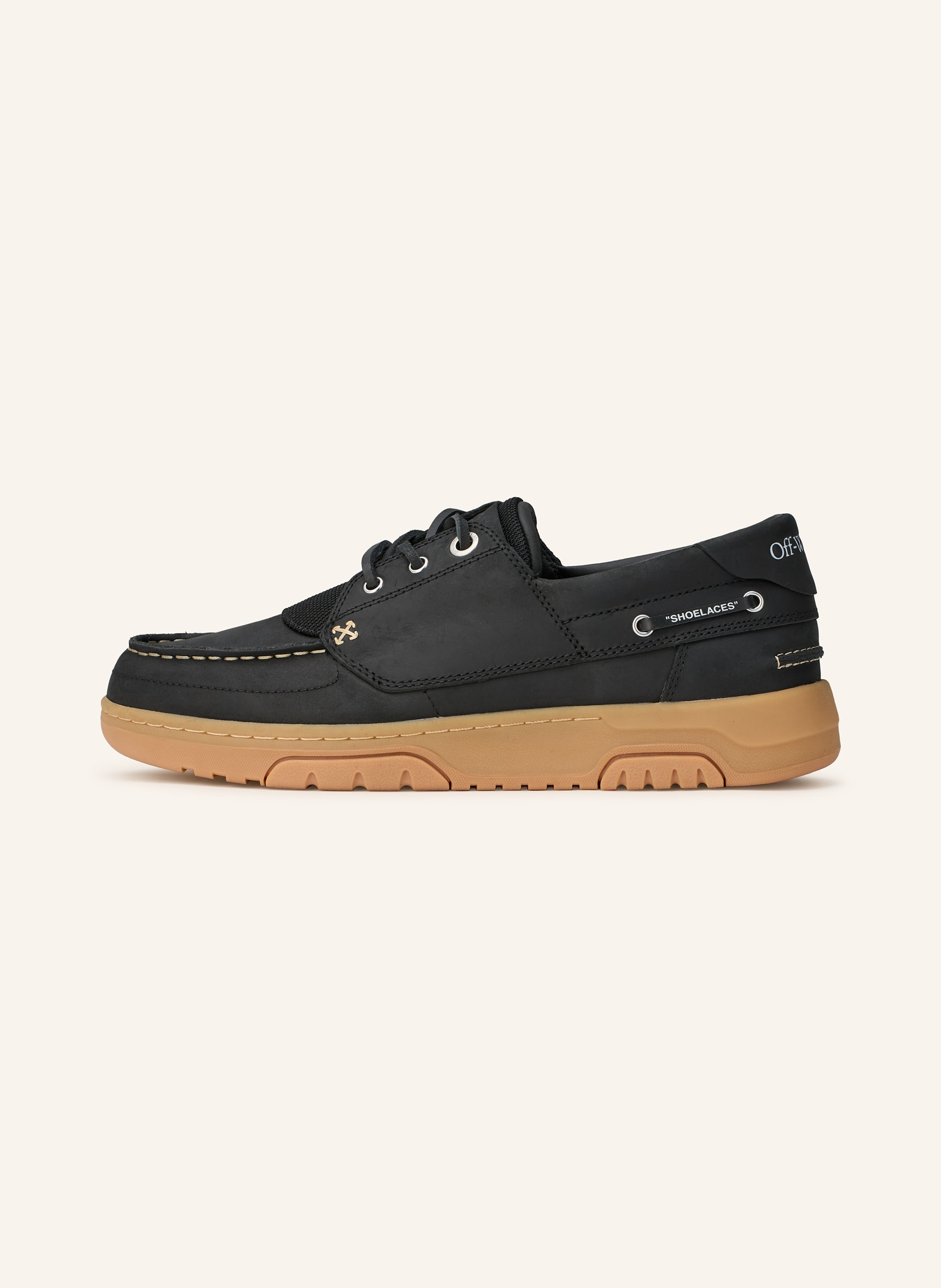 Thumbnail - Off-White Bootsschuhe Snoooafer schwarz