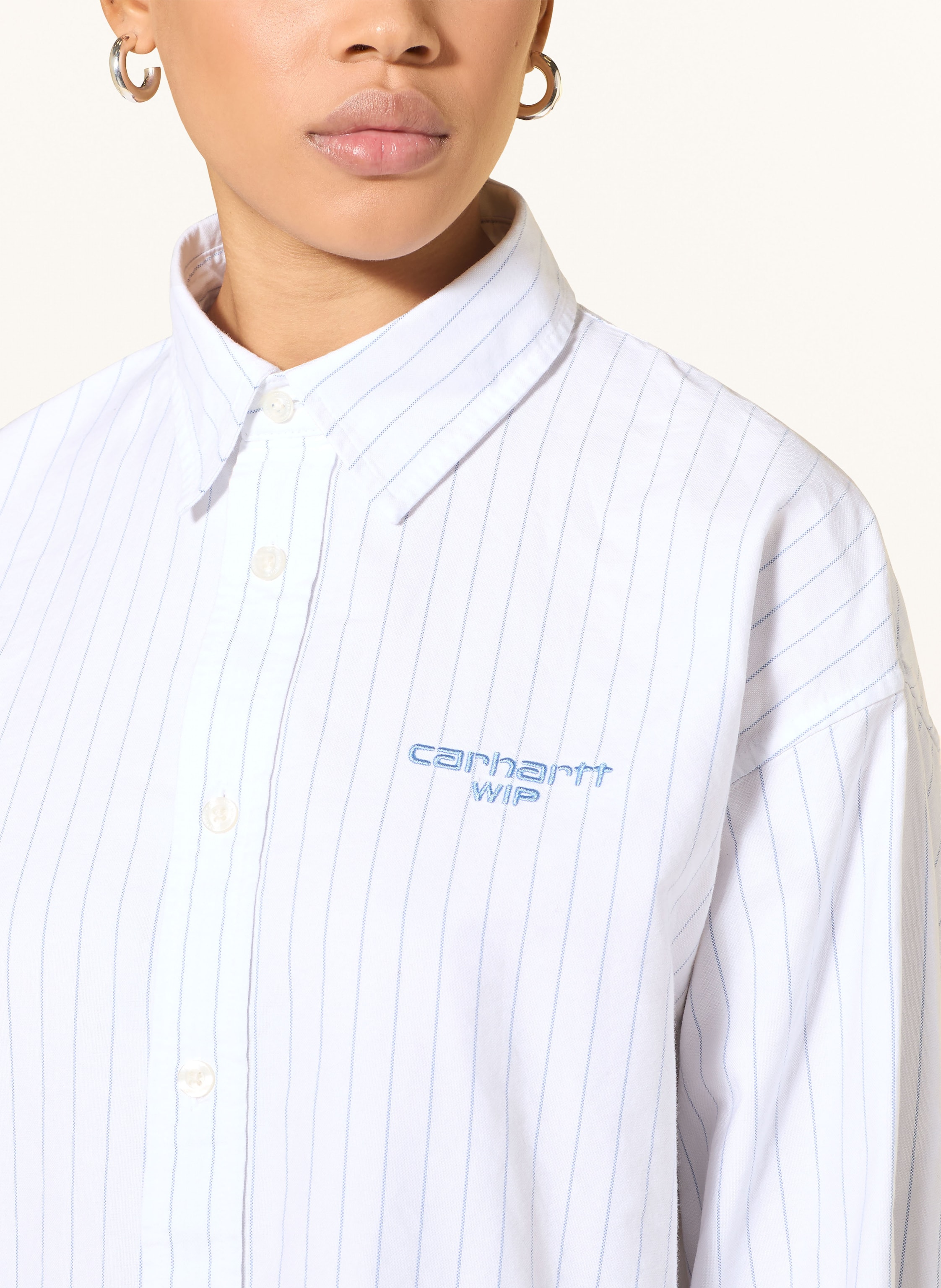 Thumbnail - Carhartt Wip Hemdbluse Cassel weiss