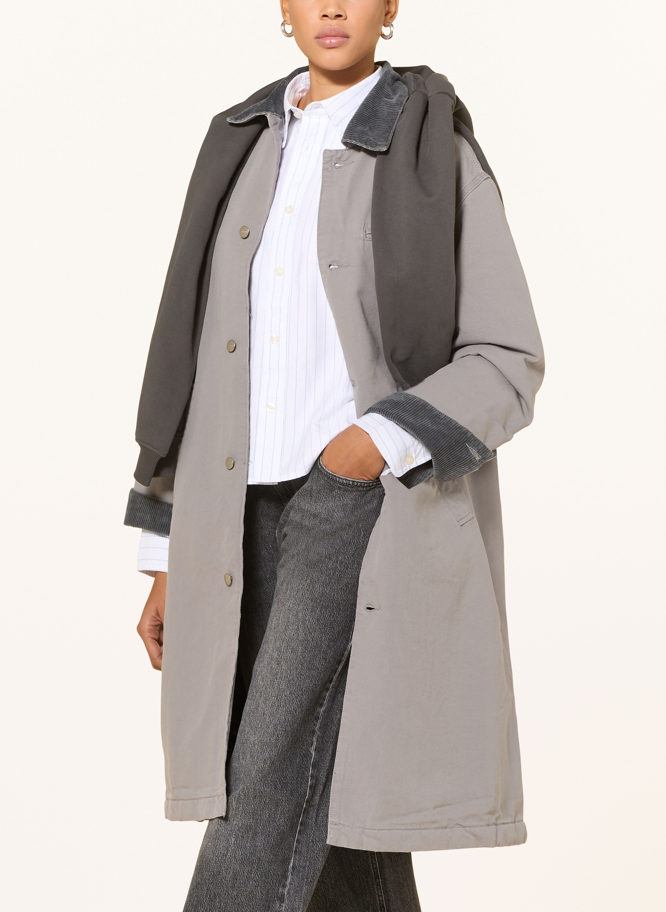 Thumbnail - Carhartt Wip Hemdbluse Cassel weiss