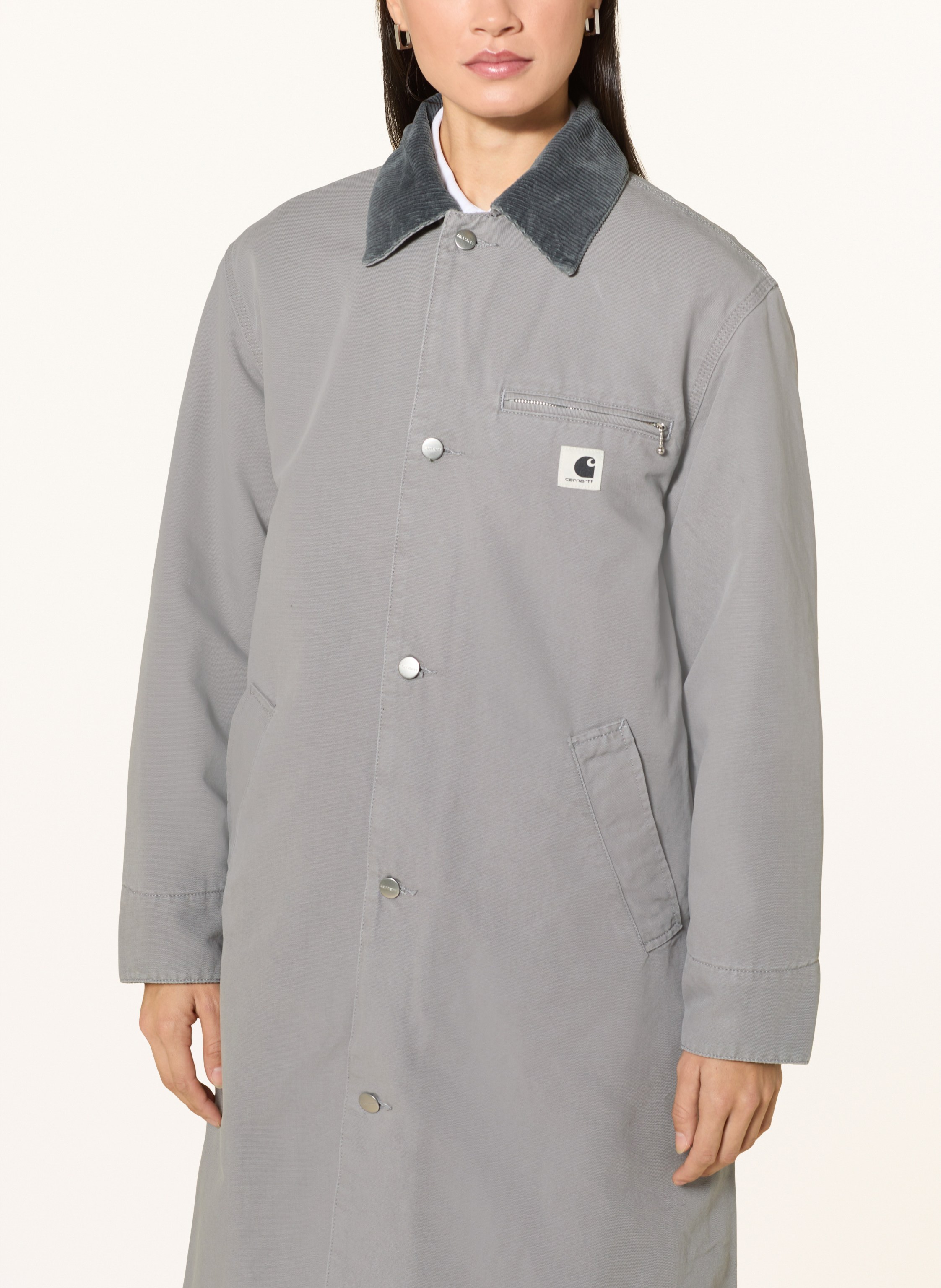 Thumbnail - Carhartt Wip Mantel Webster Coat grau