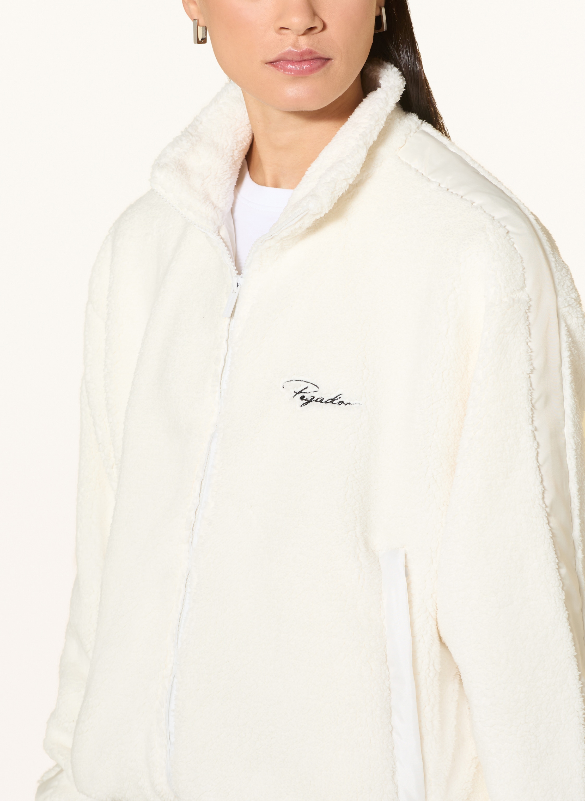 Thumbnail - Pegador Teddyfell-Jacke Tamsin weiss