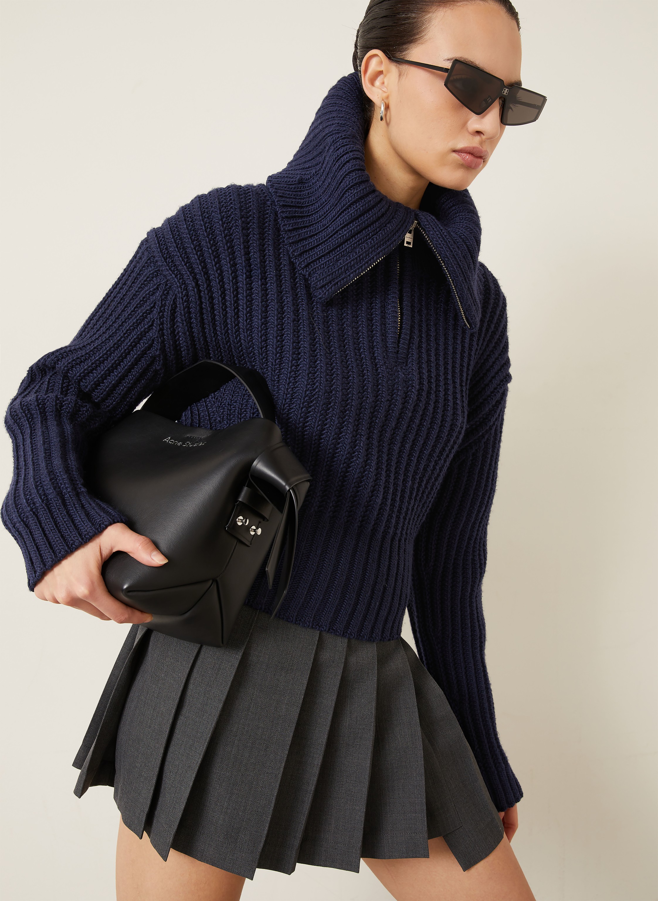 Thumbnail - Acne Studios Rollkragenpullover blau