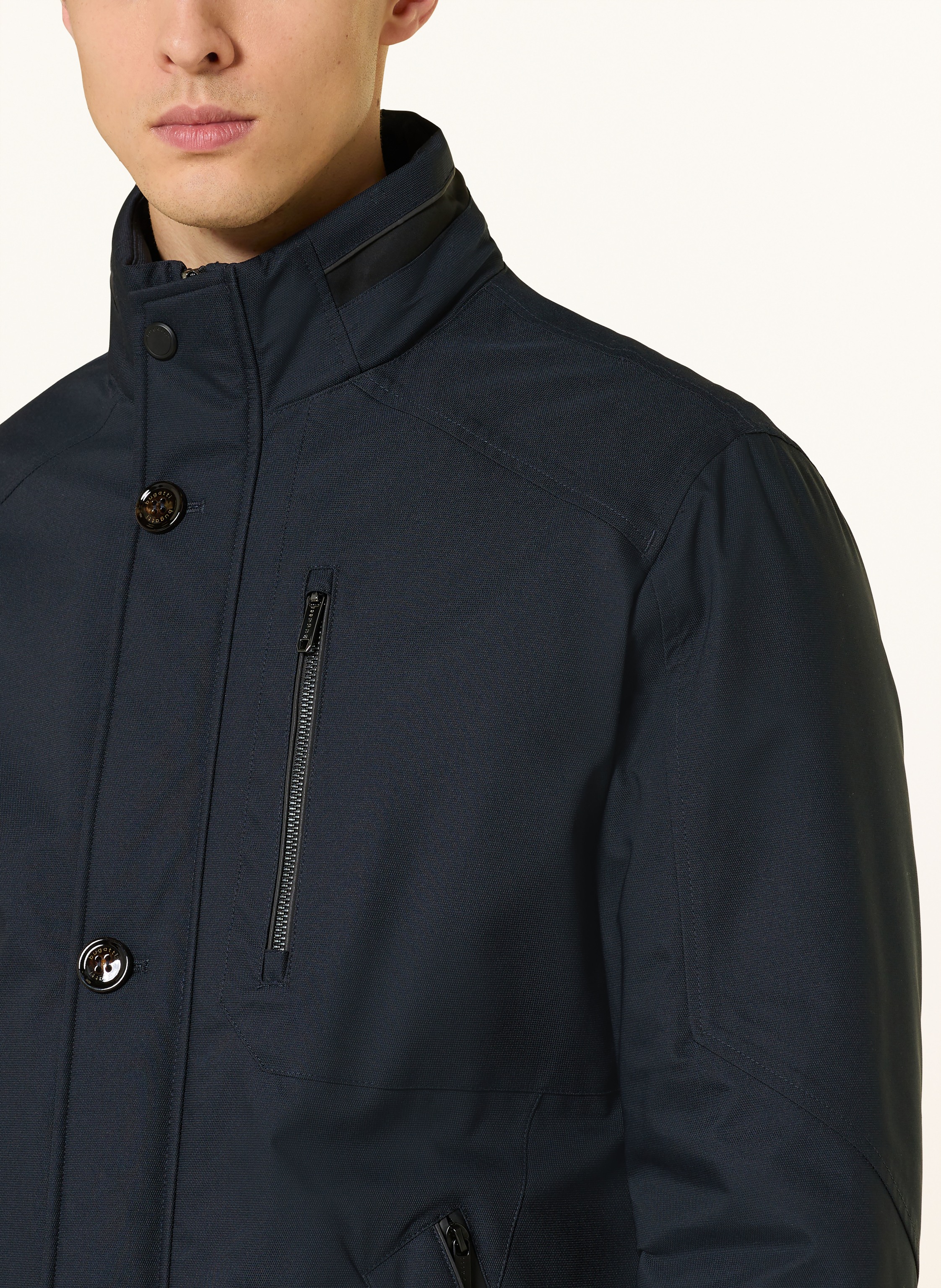 Thumbnail - Bugatti Jacke Mit Herausnehmbarer Blende blau