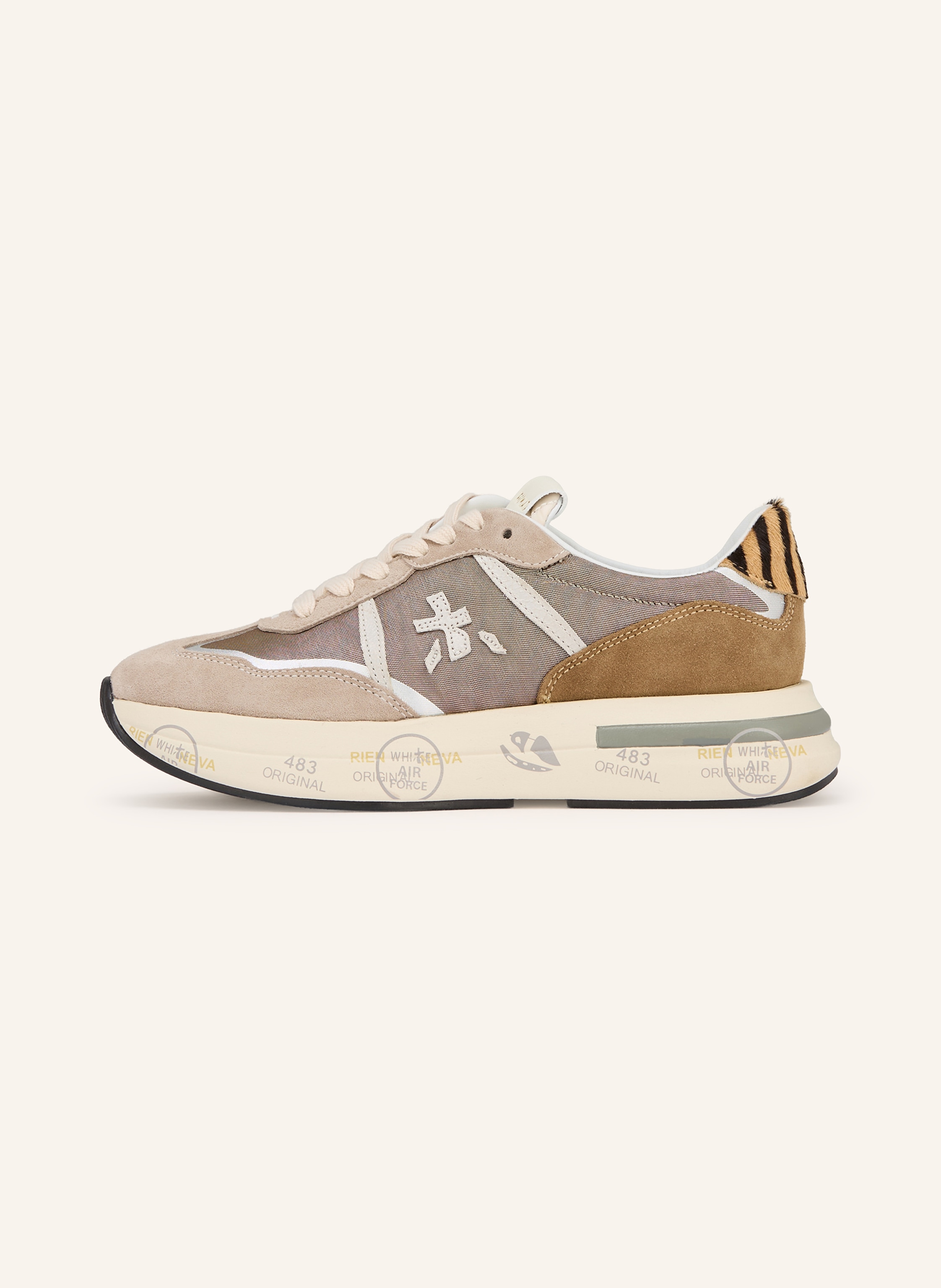 Thumbnail - Premiata Sneaker Cassie beige