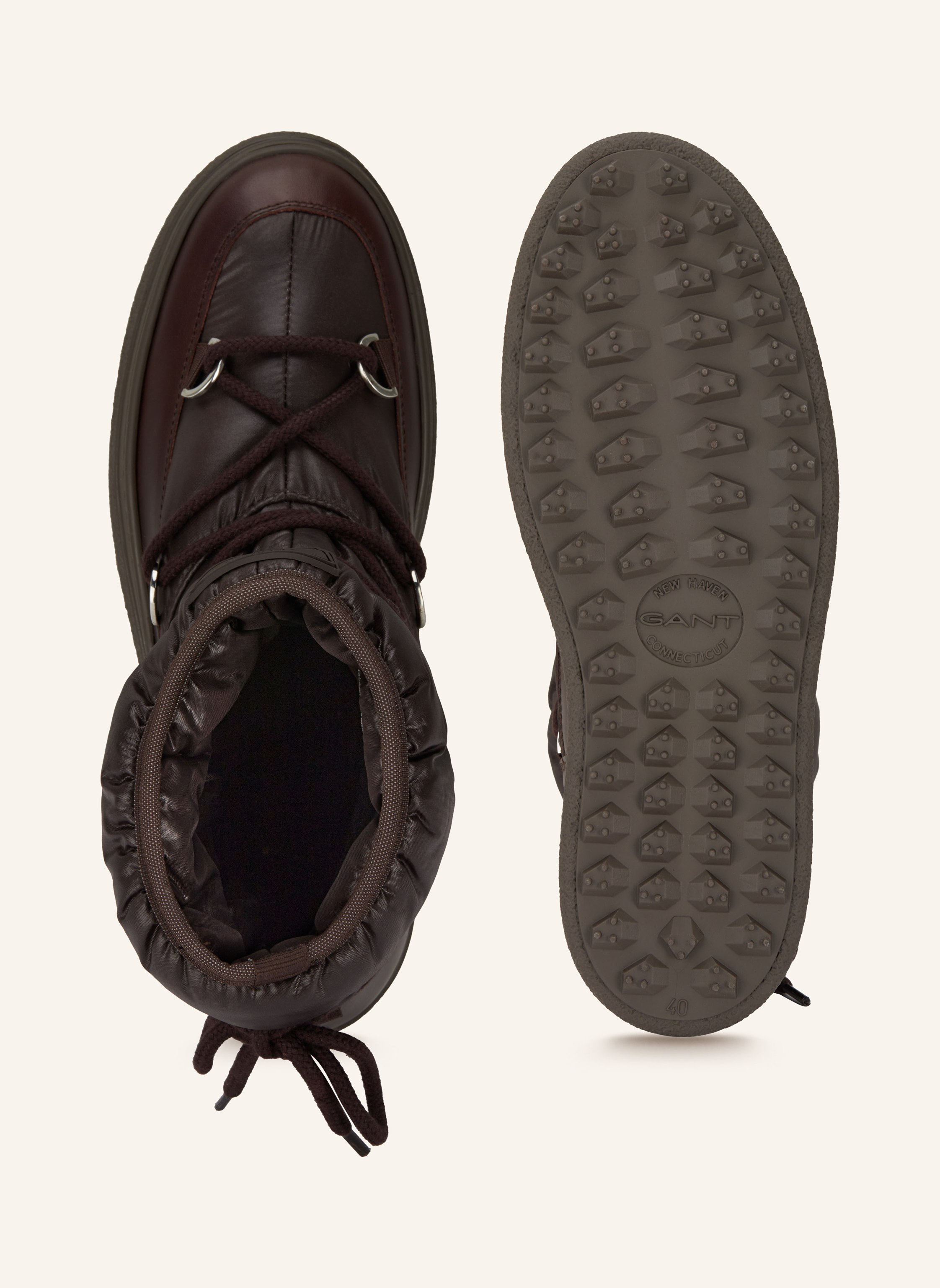 Thumbnail - Gant Schnürboots Snowhill braun