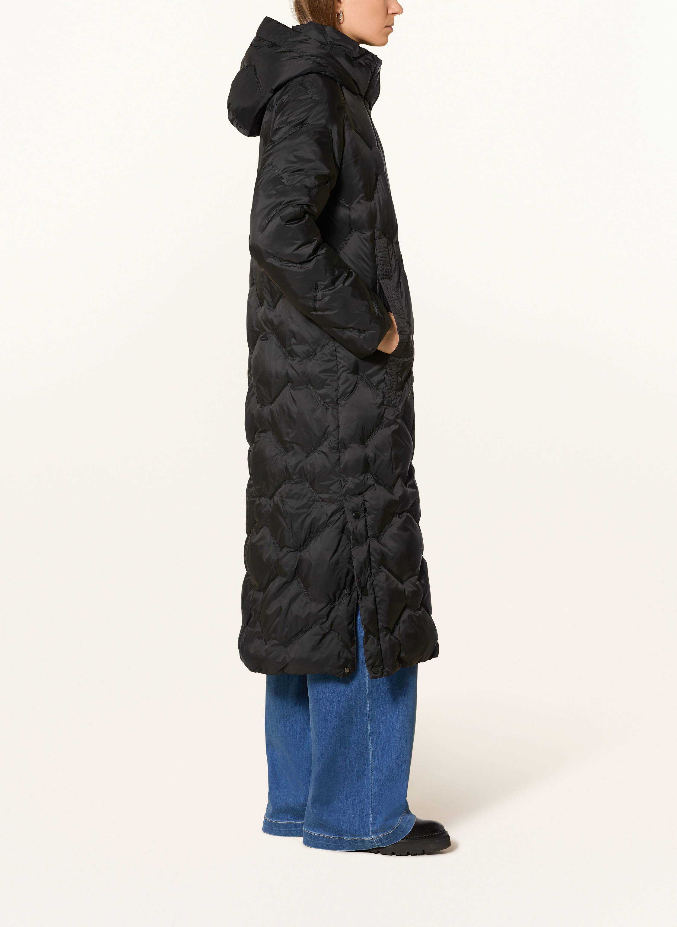 Thumbnail - Comma Casual Identity Steppmantel schwarz