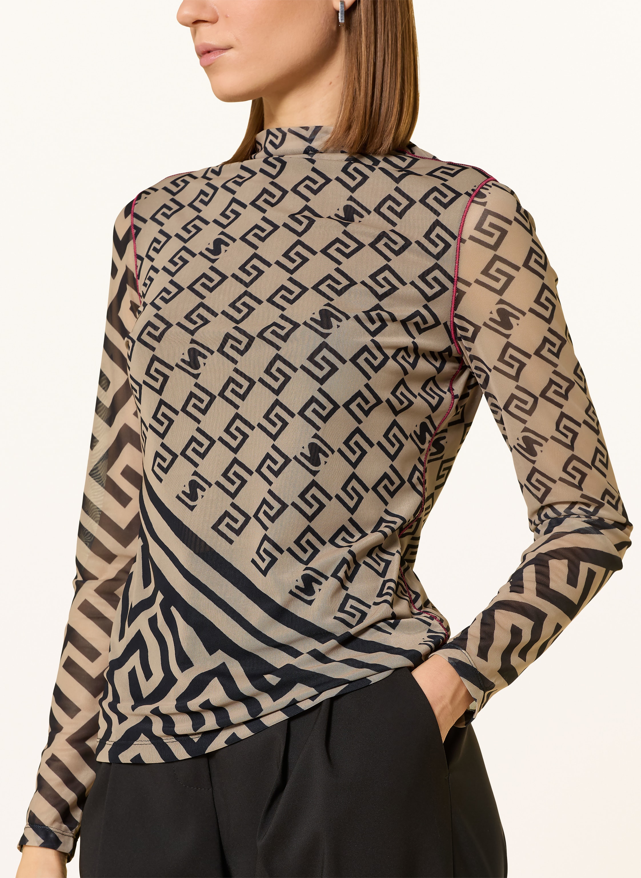 Thumbnail - Sportalm Longsleeve Aus Mesh beige